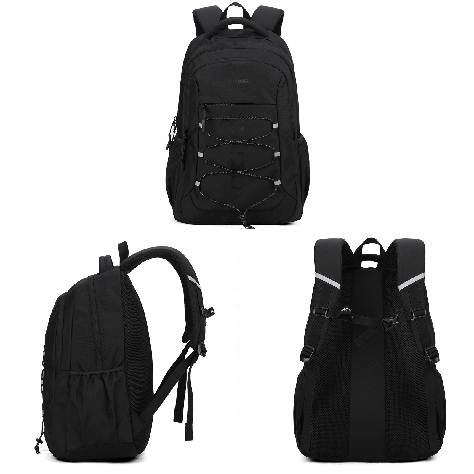 Aoking Backpack White Large Capacity Casual Backpack Student Bag XN3339