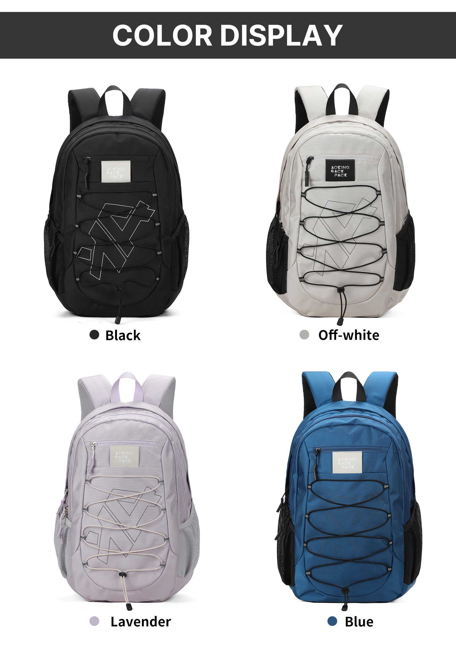 Aoking Backpack Casual Backpack Student Bag XN3355A