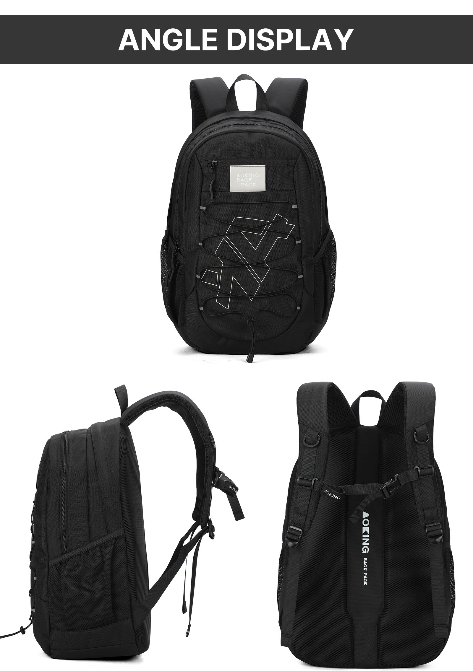 Aoking Backpack Casual Backpack Student Bag XN3355A
