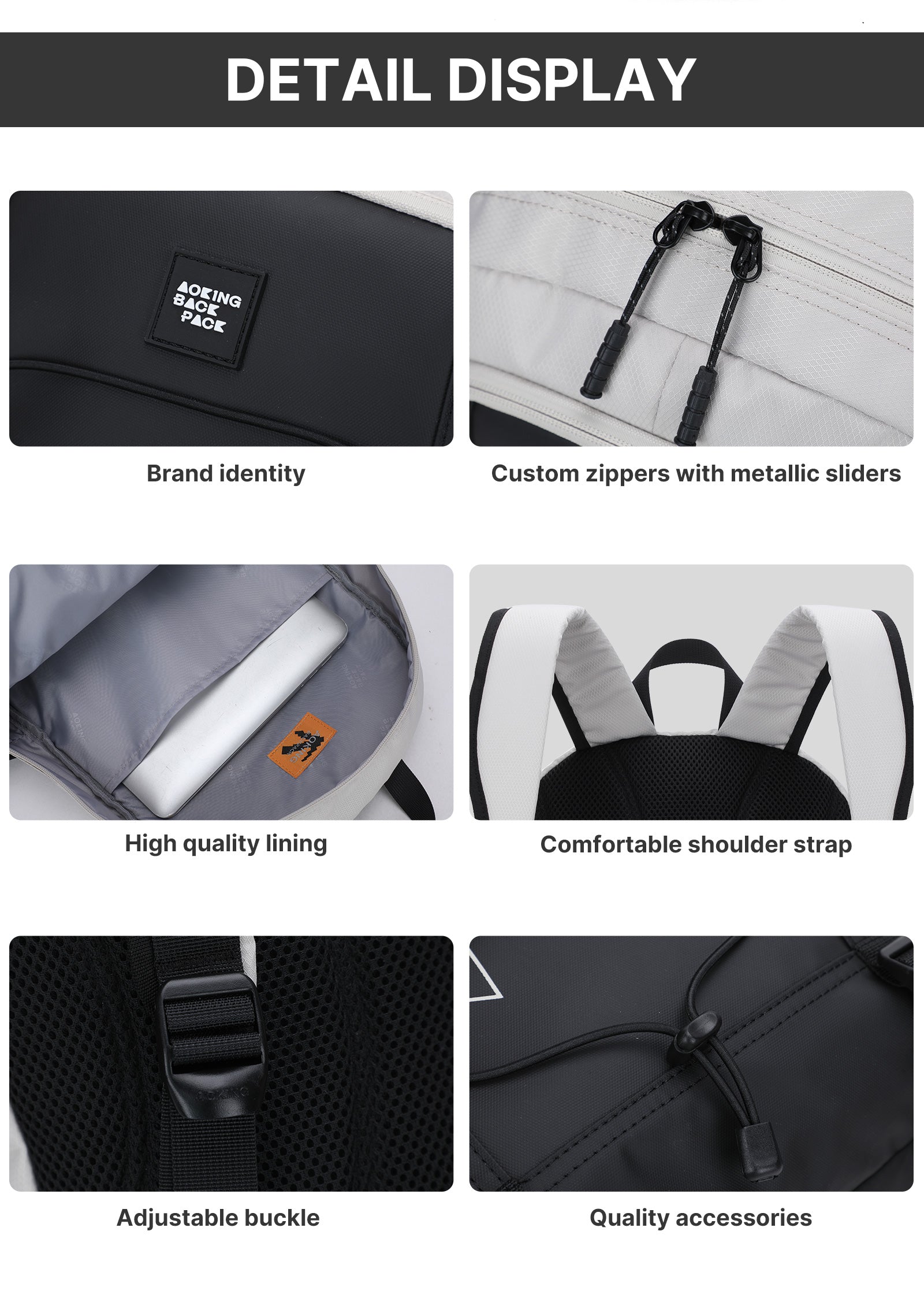 Aoking Lightweight Casual Sport Outdoor Backpack XN3369