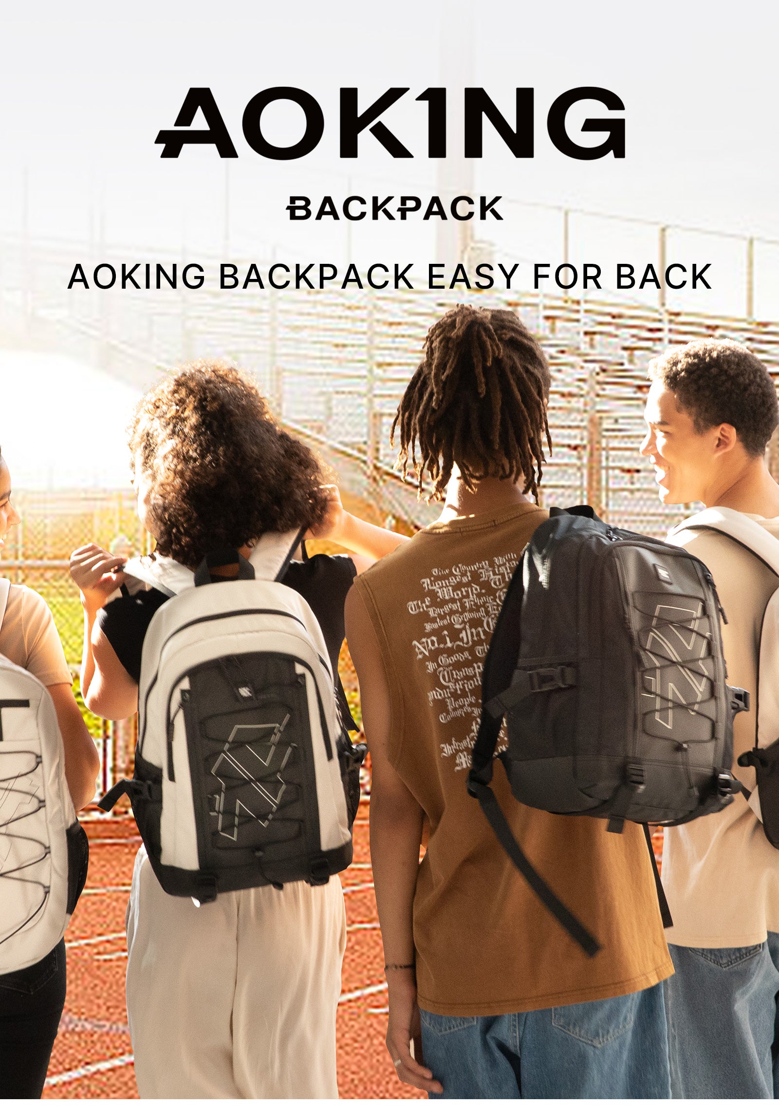 Aoking Lightweight Casual Sport Outdoor Backpack XN3369