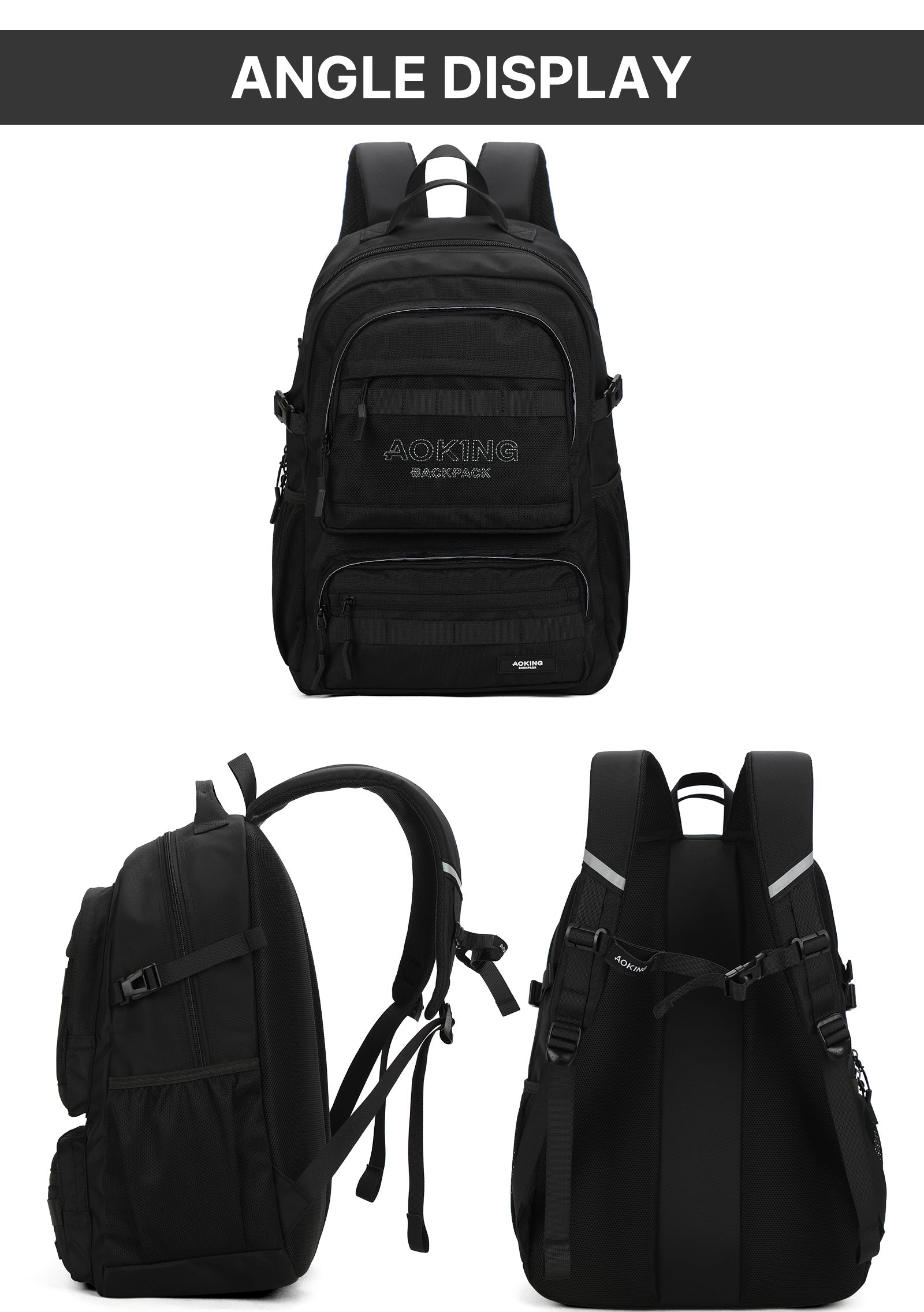Aoking Backpack Casual Backpack Student Bag XN3511A