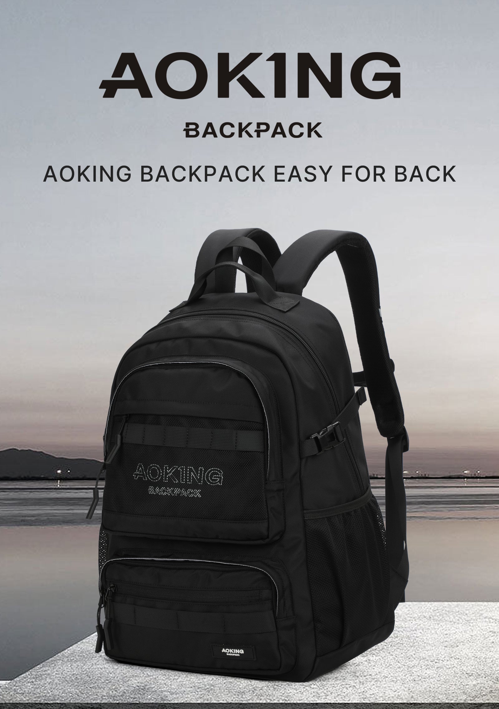 Aoking Backpack Casual Backpack Student Bag XN3511A