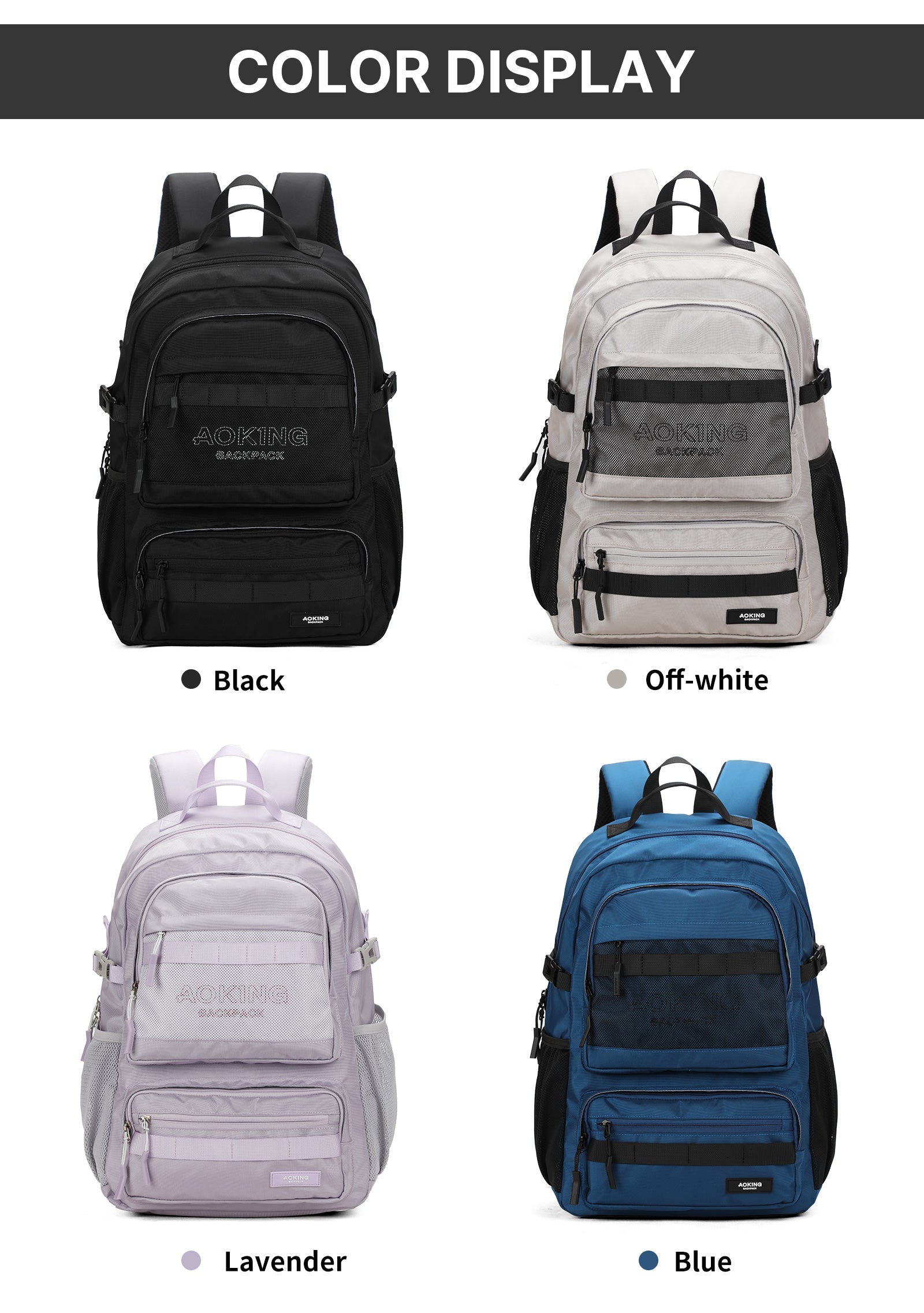 Aoking Backpack Casual Backpack Student Bag XN3511A