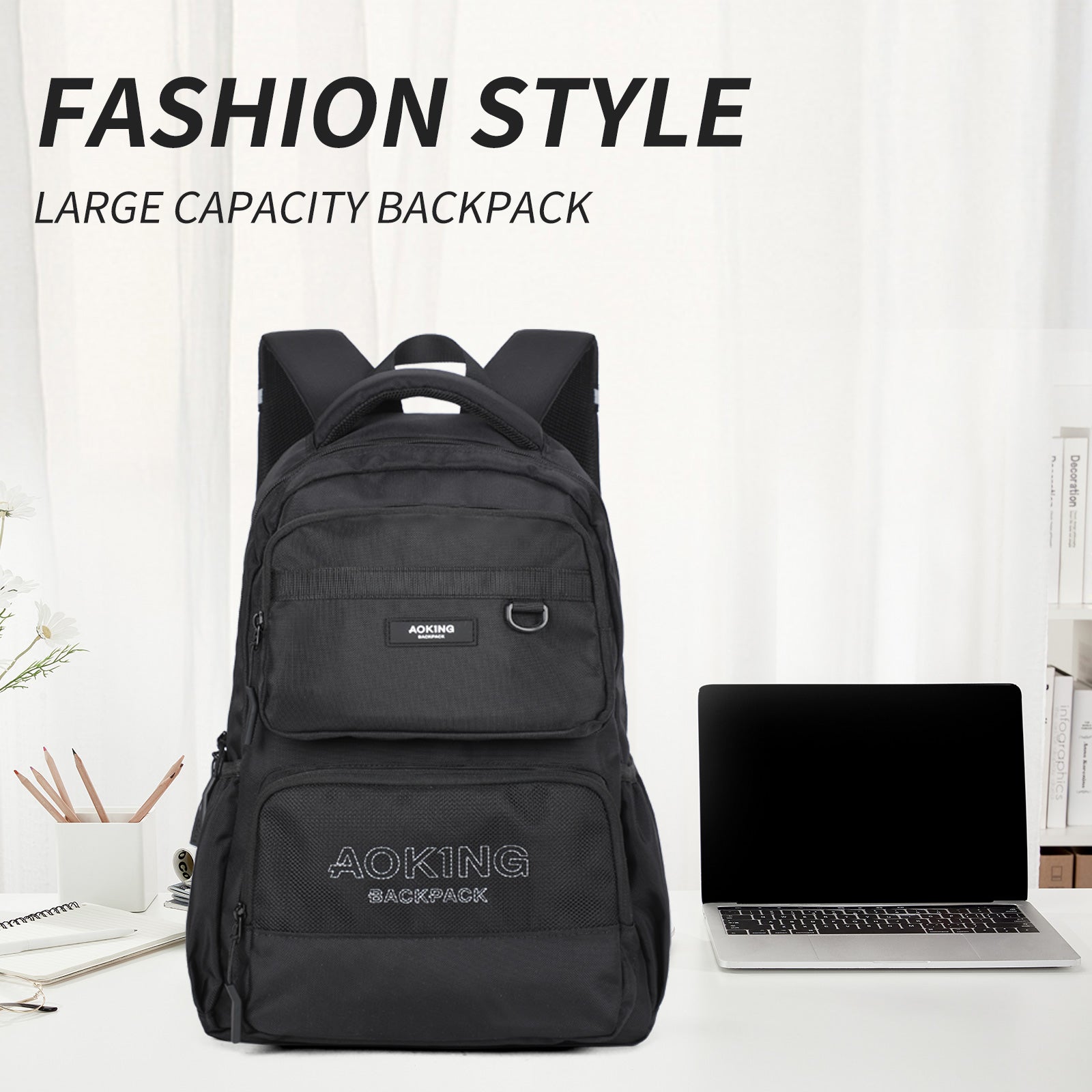Aoking Backpack Casual Backpack Student Bag XN3520-5