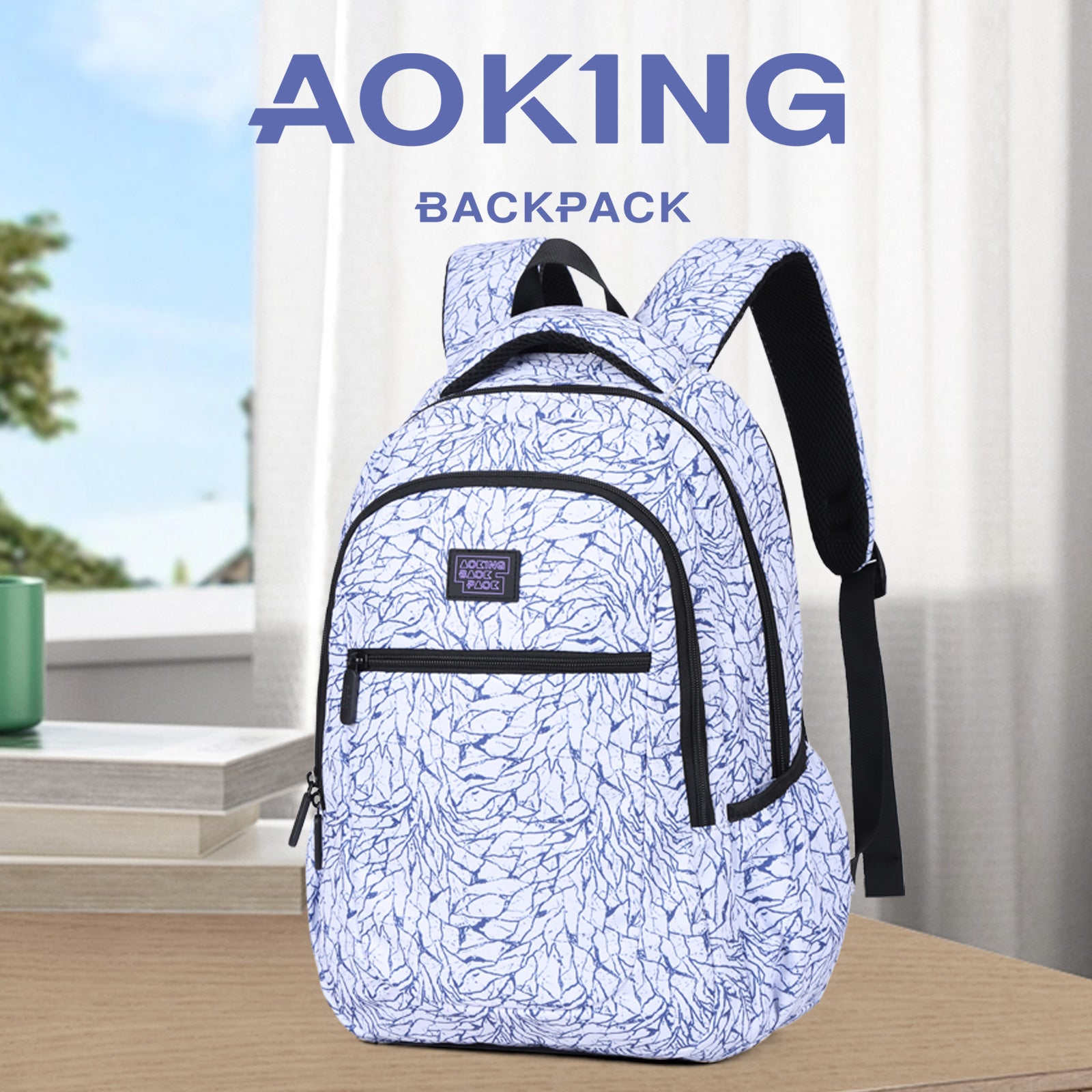 Aoking Large Capacity Casual Backpack XN3637-5