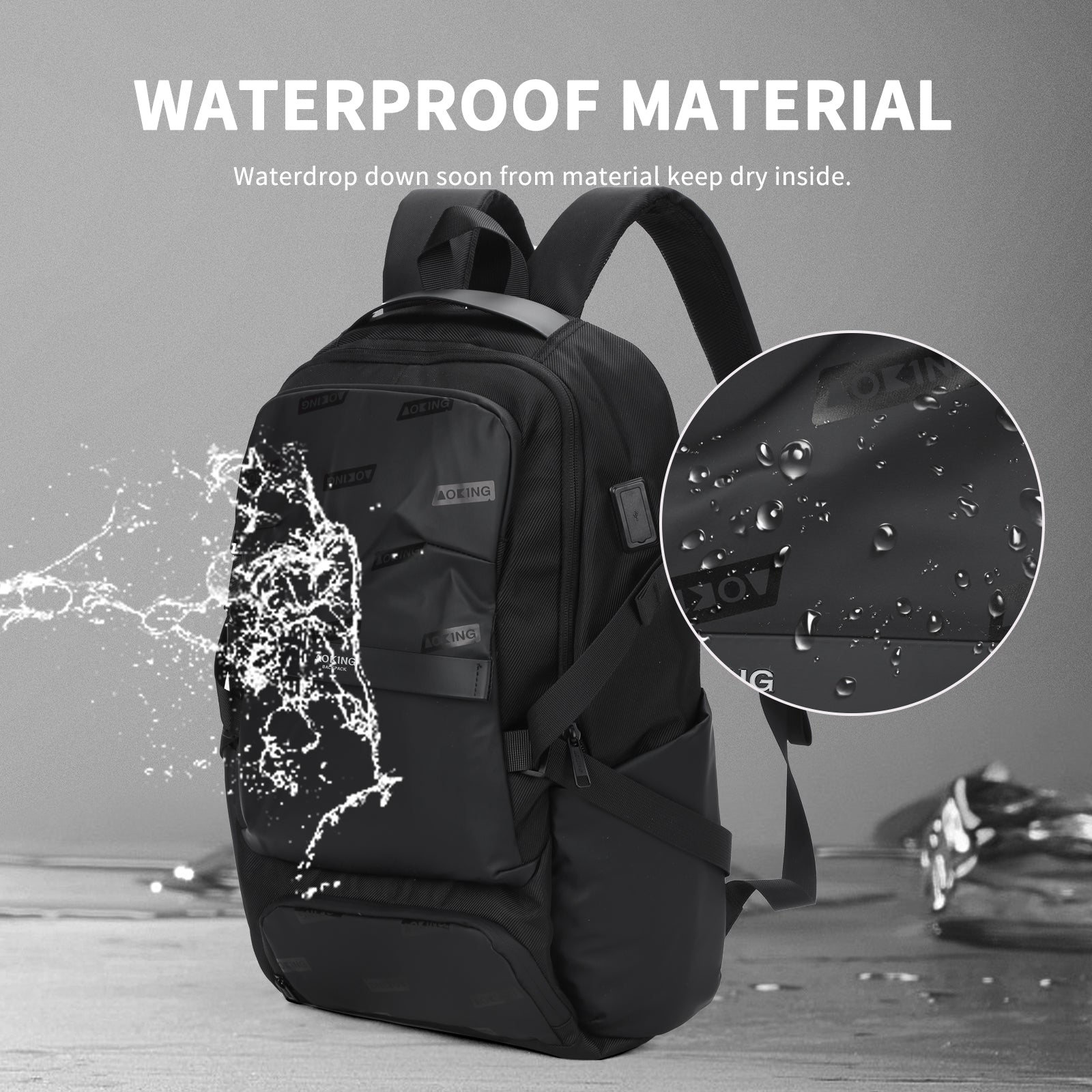 Aoking Factory Price Casual Sport Backpack XN3639