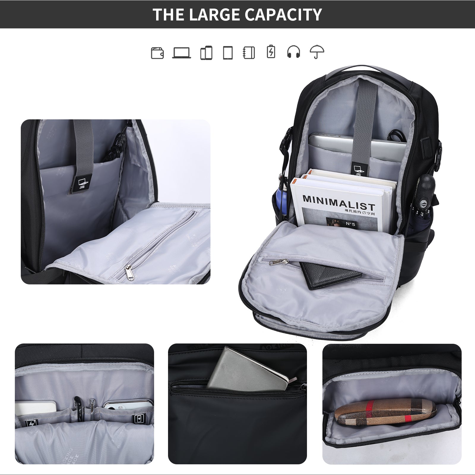 Aoking Factory Price Casual Sport Backpack XN3639