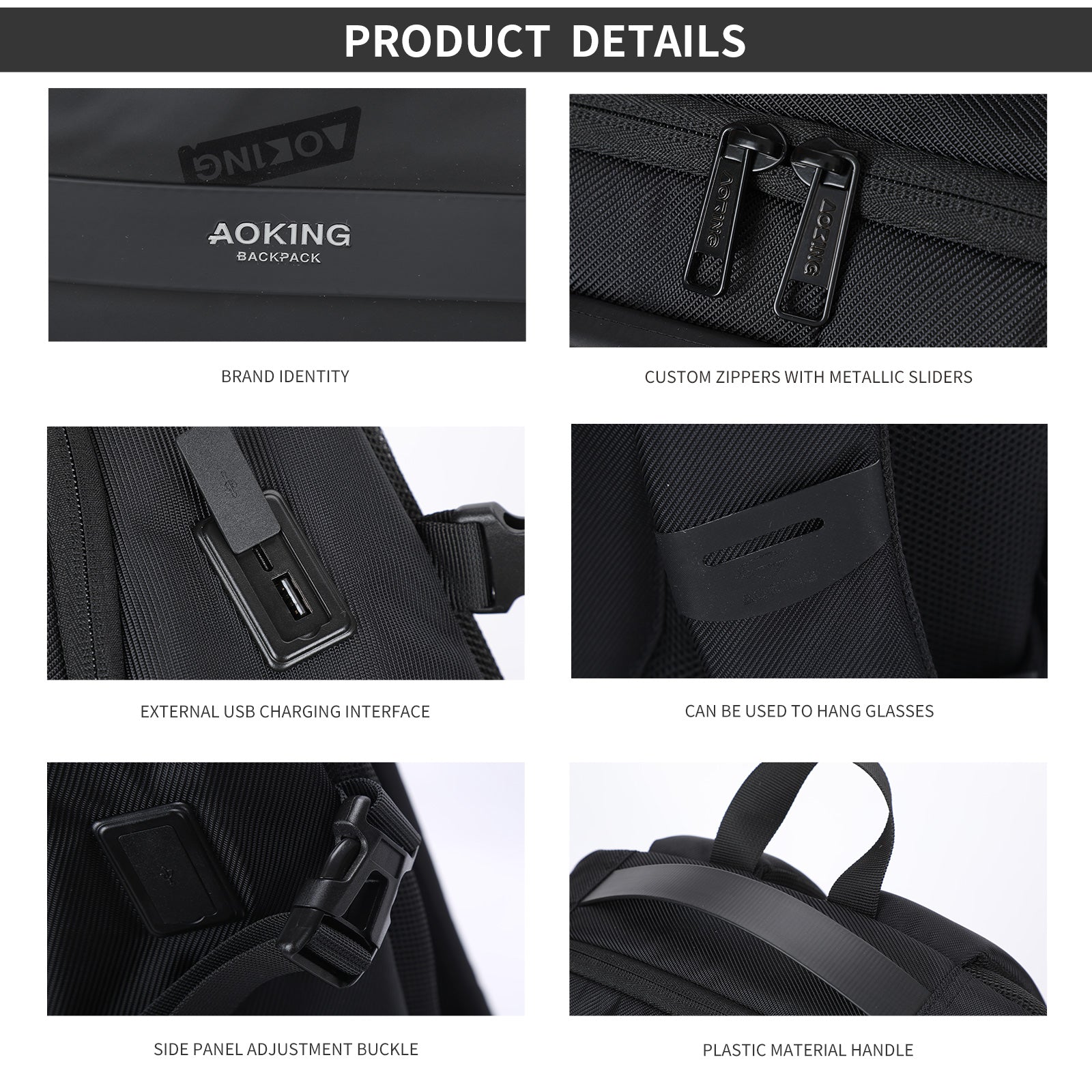 Aoking Factory Price Casual Sport Backpack XN3639