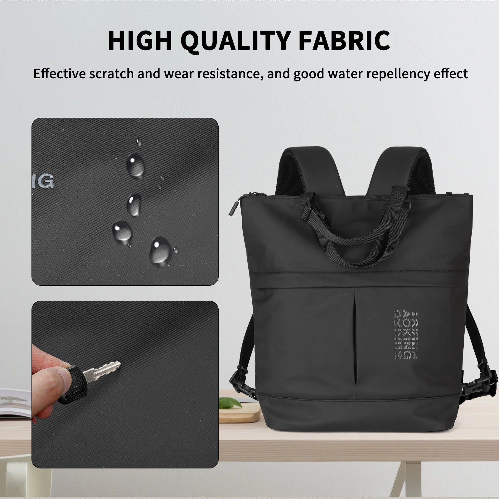 Aoking Lightweight Casual Anti-Theft Backpack Laptop Backpack XN41458F