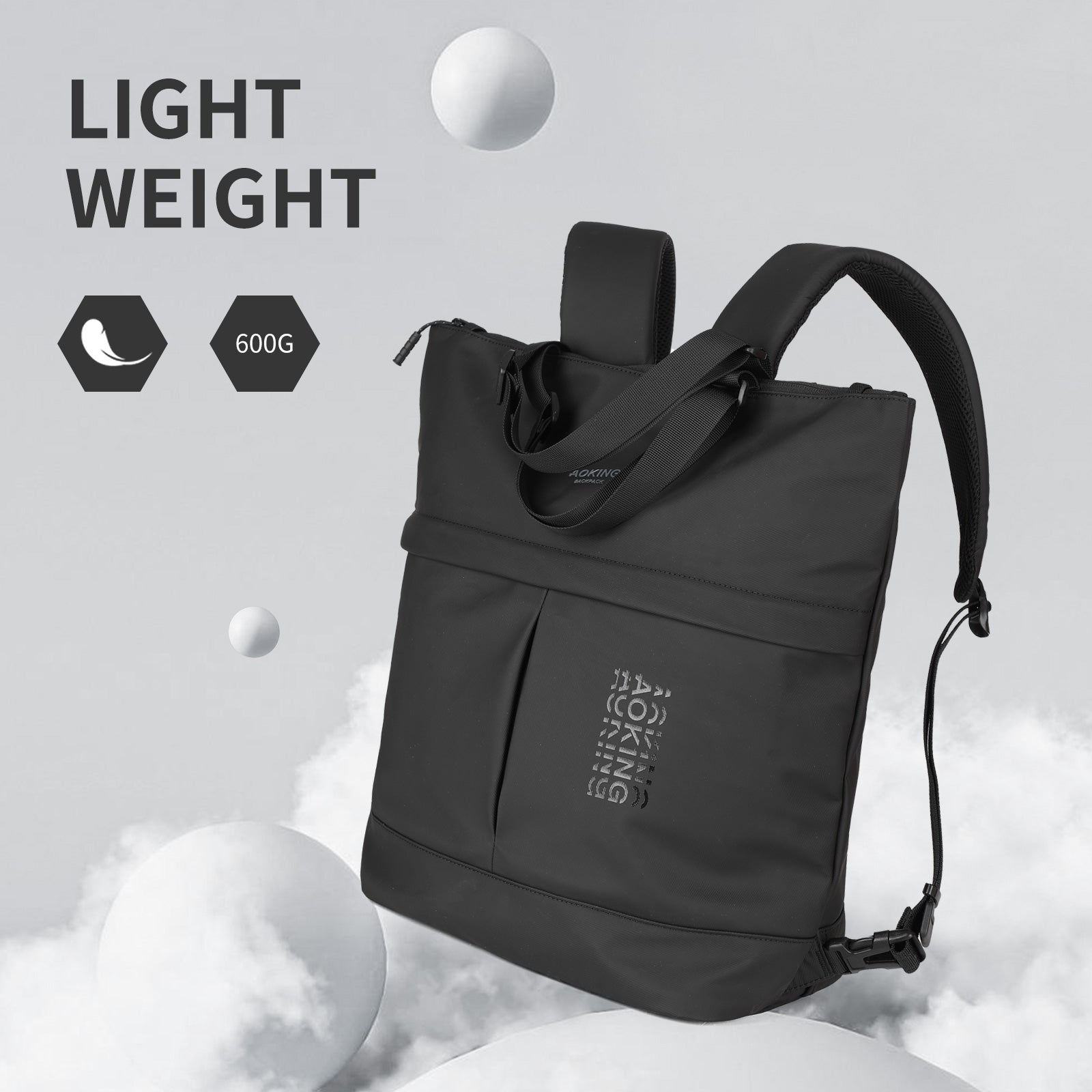 Aoking Lightweight Casual Anti-Theft Backpack Laptop Backpack XN41458F