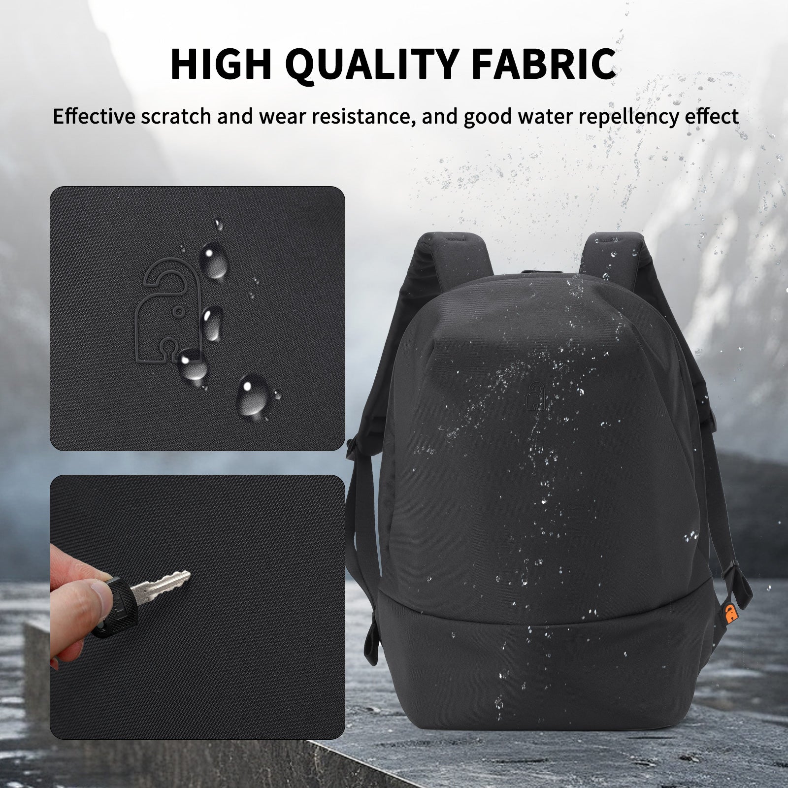 Aoking Large Capacity Casual Anti-Theft Backpack Laptop Backpack XN58398F