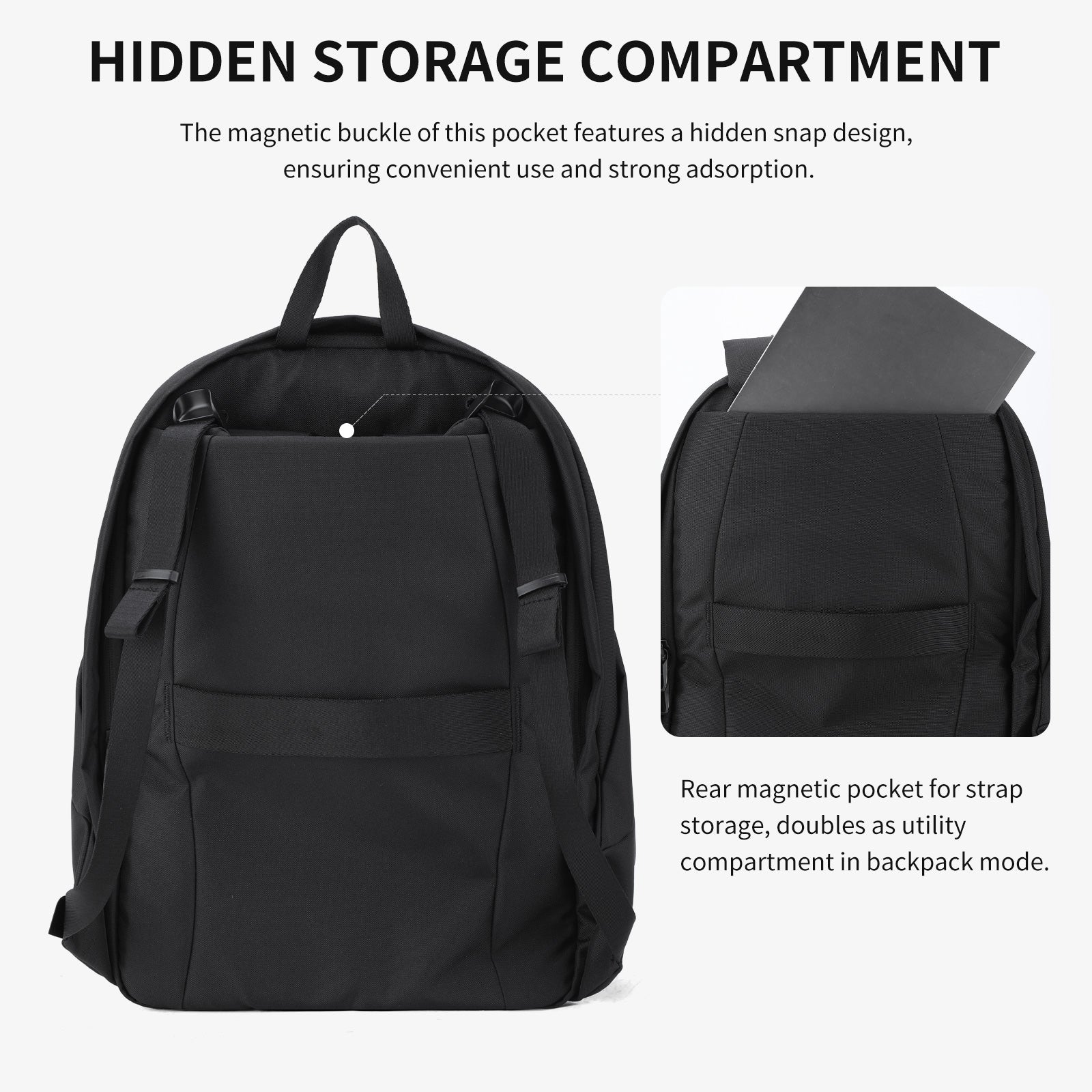 Aoking Large Capacity Casual Anti-Theft Backpack Laptop Backpack XN58398F