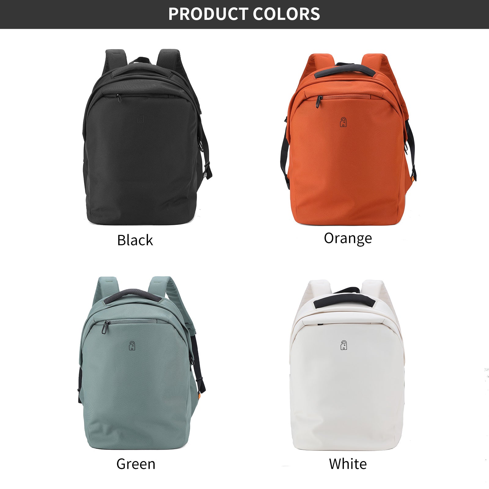Aoking Various Colors Casual Anti-Theft Backpack Laptop Backpack XN58440F