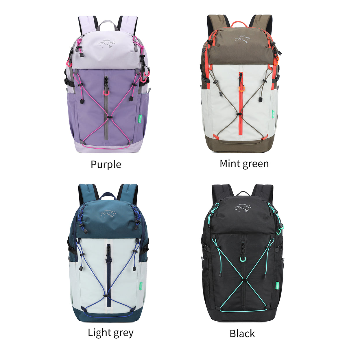Aoking Various Color Lightweight Casual Backpack 16L XN58873