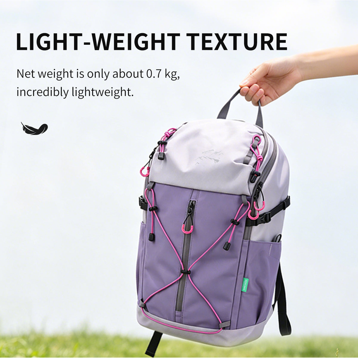 Aoking Various Color Lightweight Casual Backpack 16L XN58873