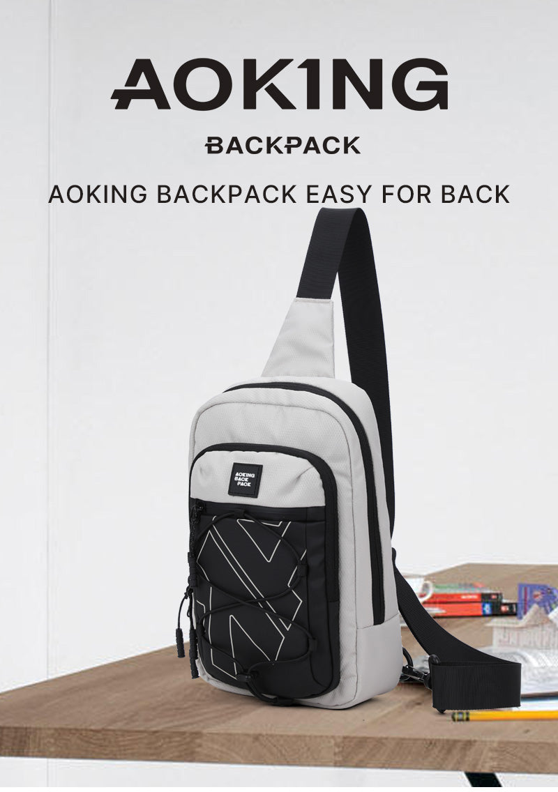 Aoking Men Waterproof Sling Bag XY3028
