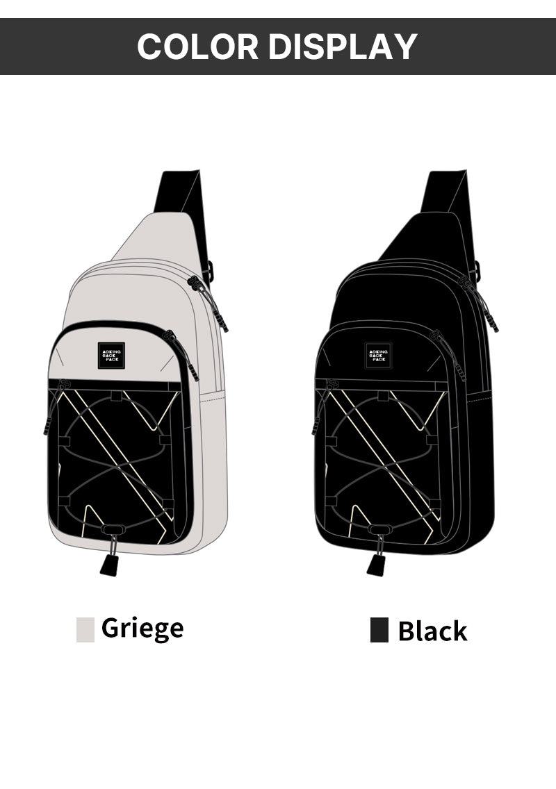 Aoking Men Waterproof Sling Bag XY3028