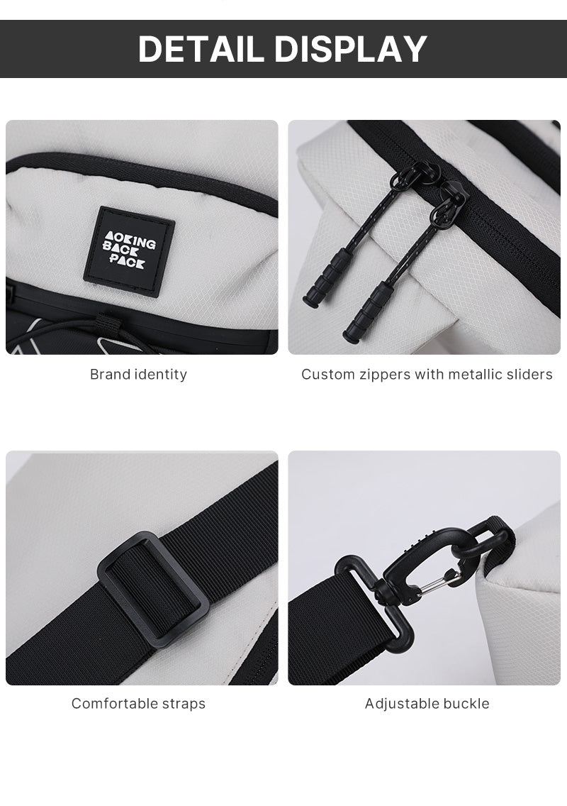 Aoking Men Waterproof Sling Bag XY3028
