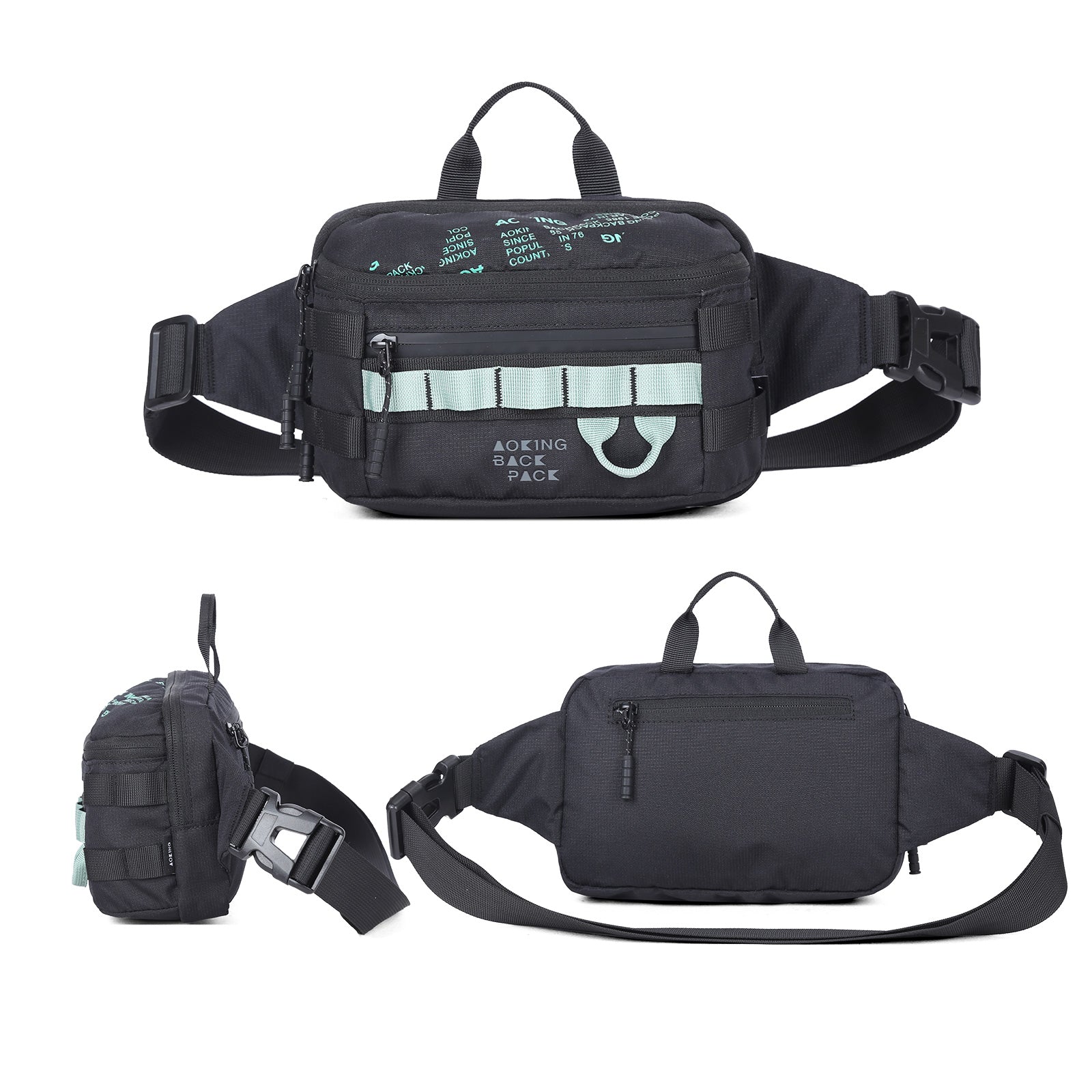 Aoking Casual Sport Lightweight Waist Bag XY3030-8