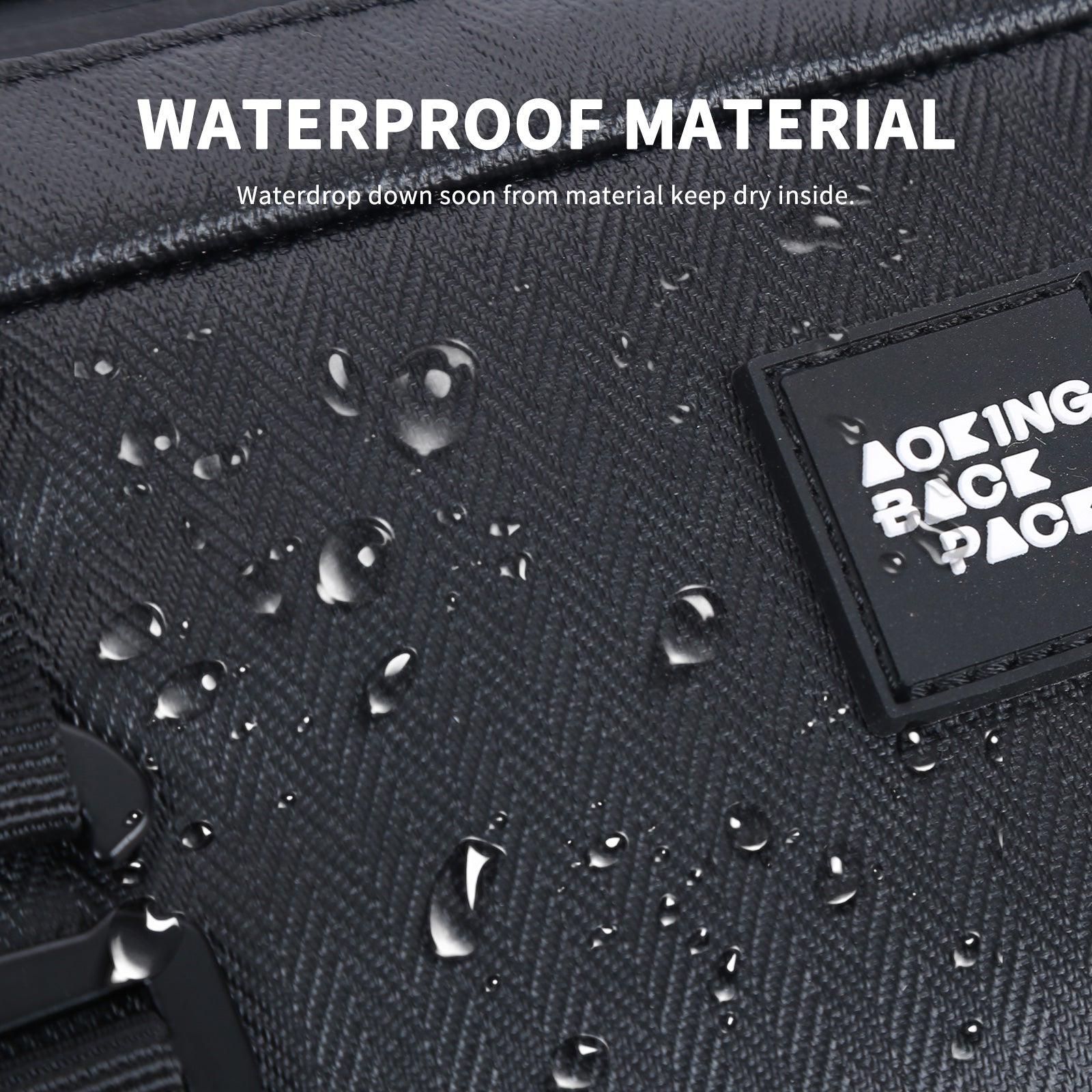 Aoking Fashion Waterproof Crossbody Waist Bag Sling Bag XY3325-5