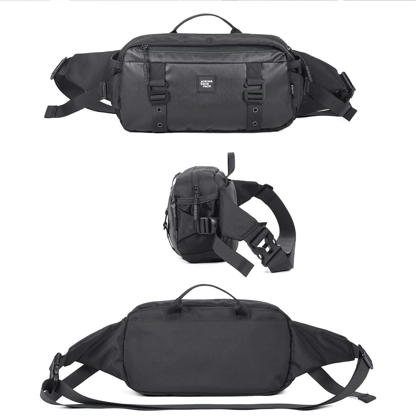 Aoking Fashion Waterproof Crossbody Waist Bag Sling Bag XY3325-5