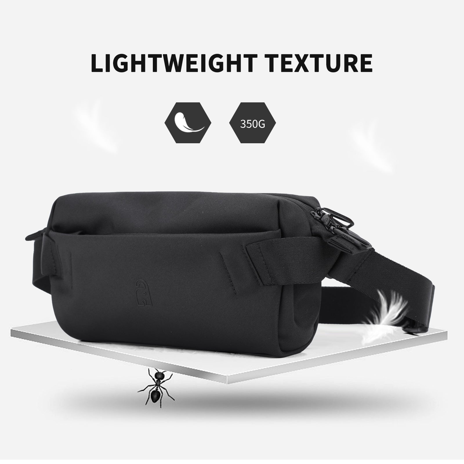 Aoking Lightweight Various Colors Anti-Theft Waist Bag XY58420F