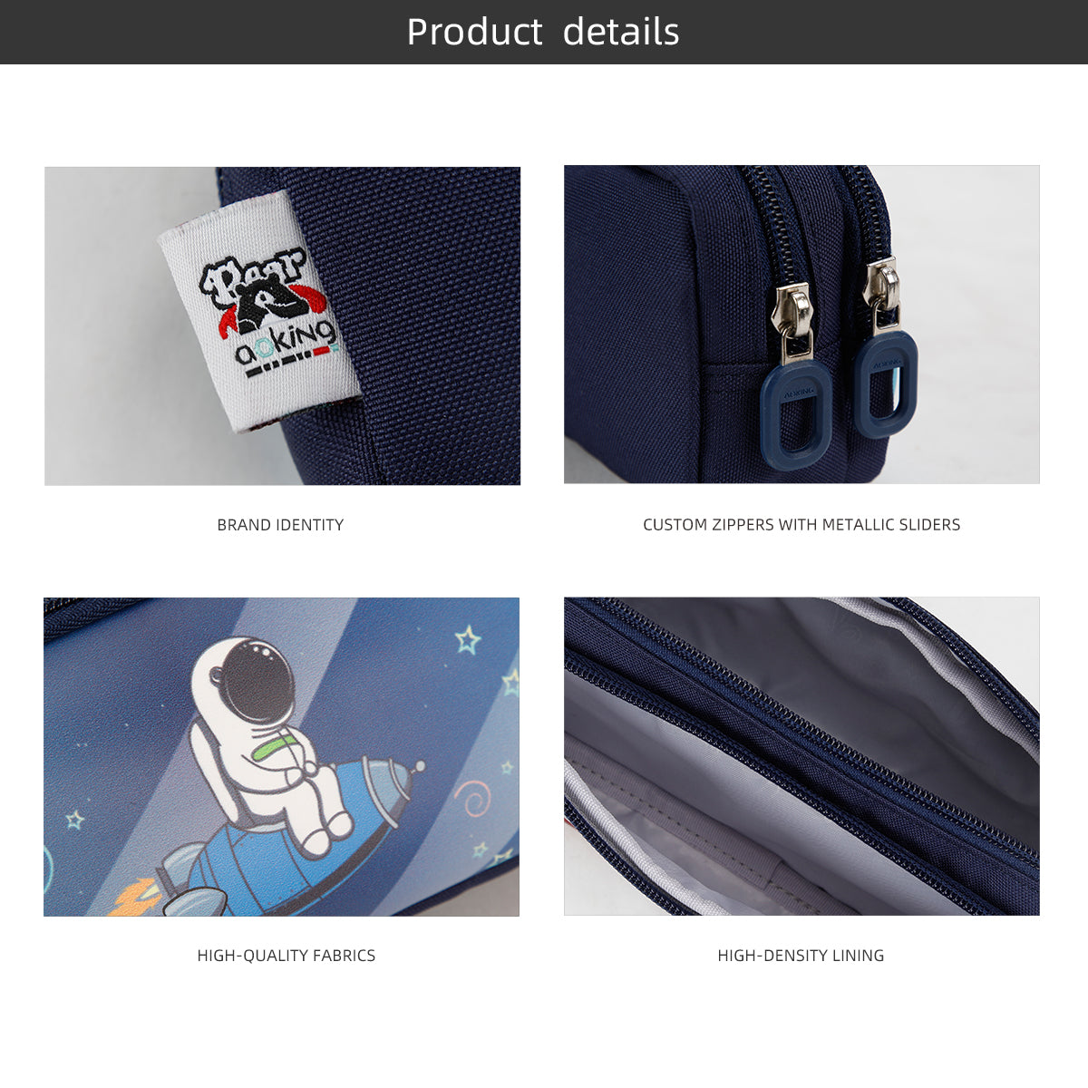 Aoking Student Daily Use Pencil Bag BY1035