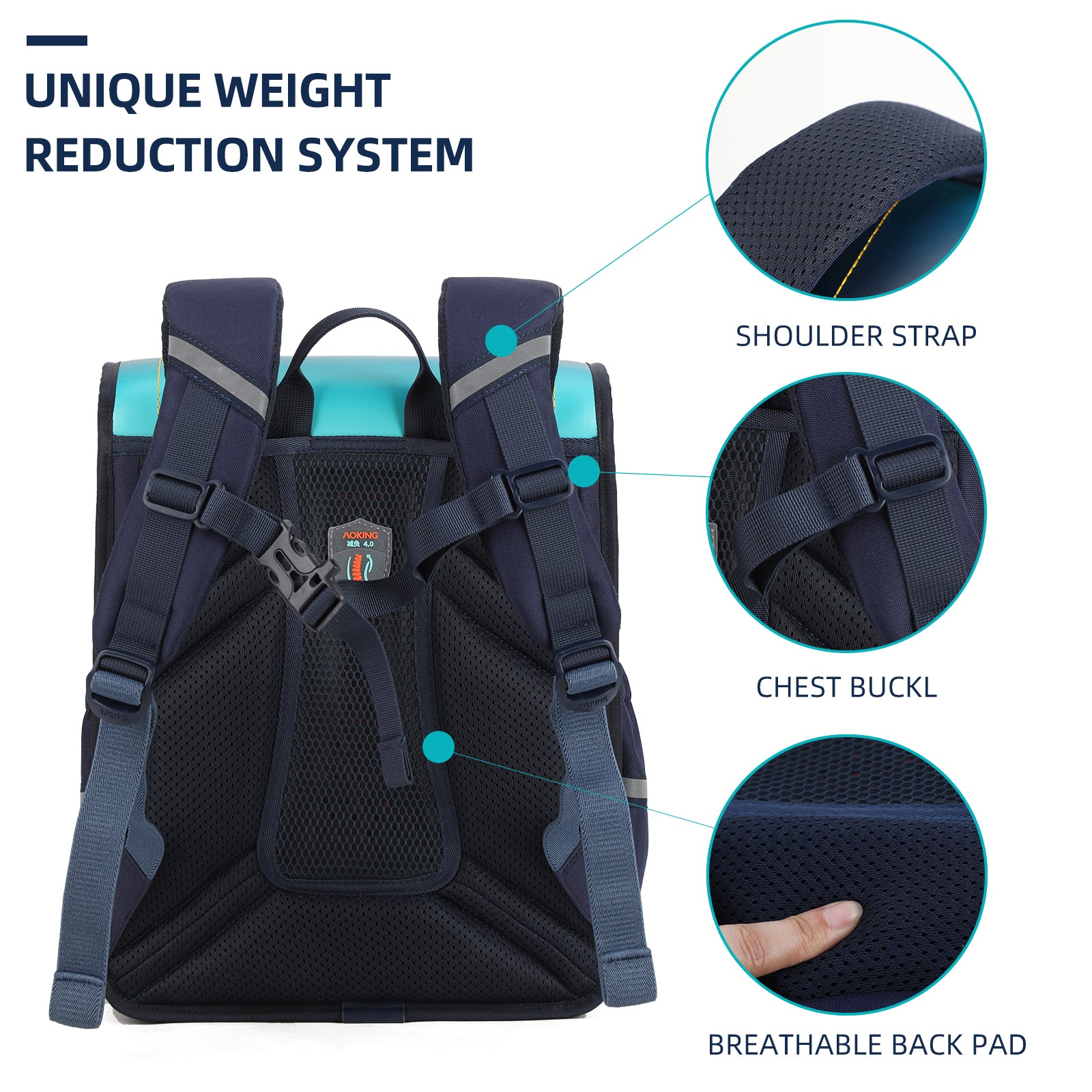 Aoking Cute Lightweight School Backpack BN1058