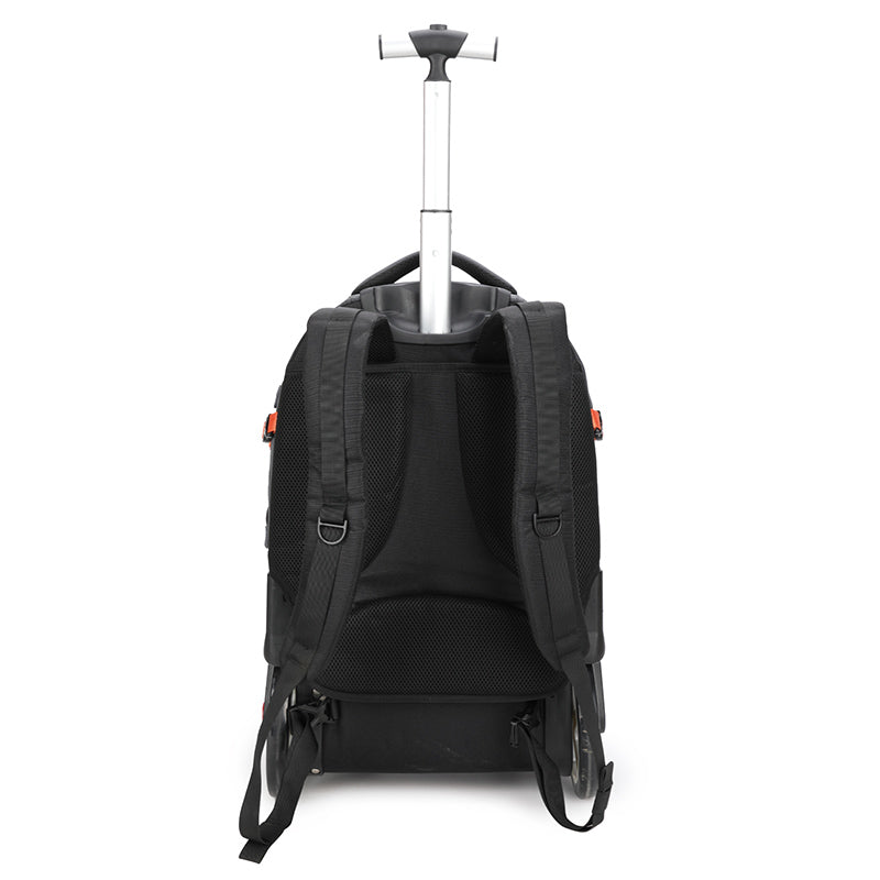 Aoking Rolling Trolley Backpack Black GLN98089