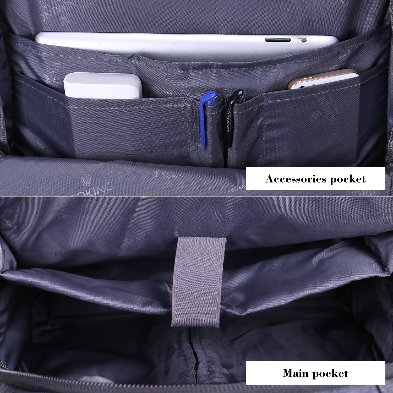 Luggage wheeled carry-on bag