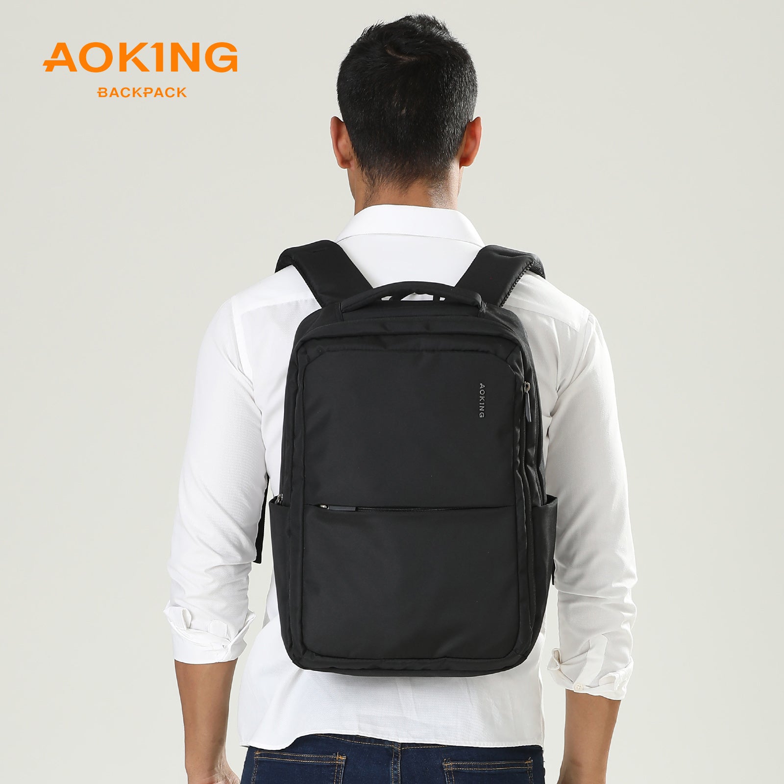 Aoking Laptop Business Office Backpack Lightweight Backpack SN2105-12