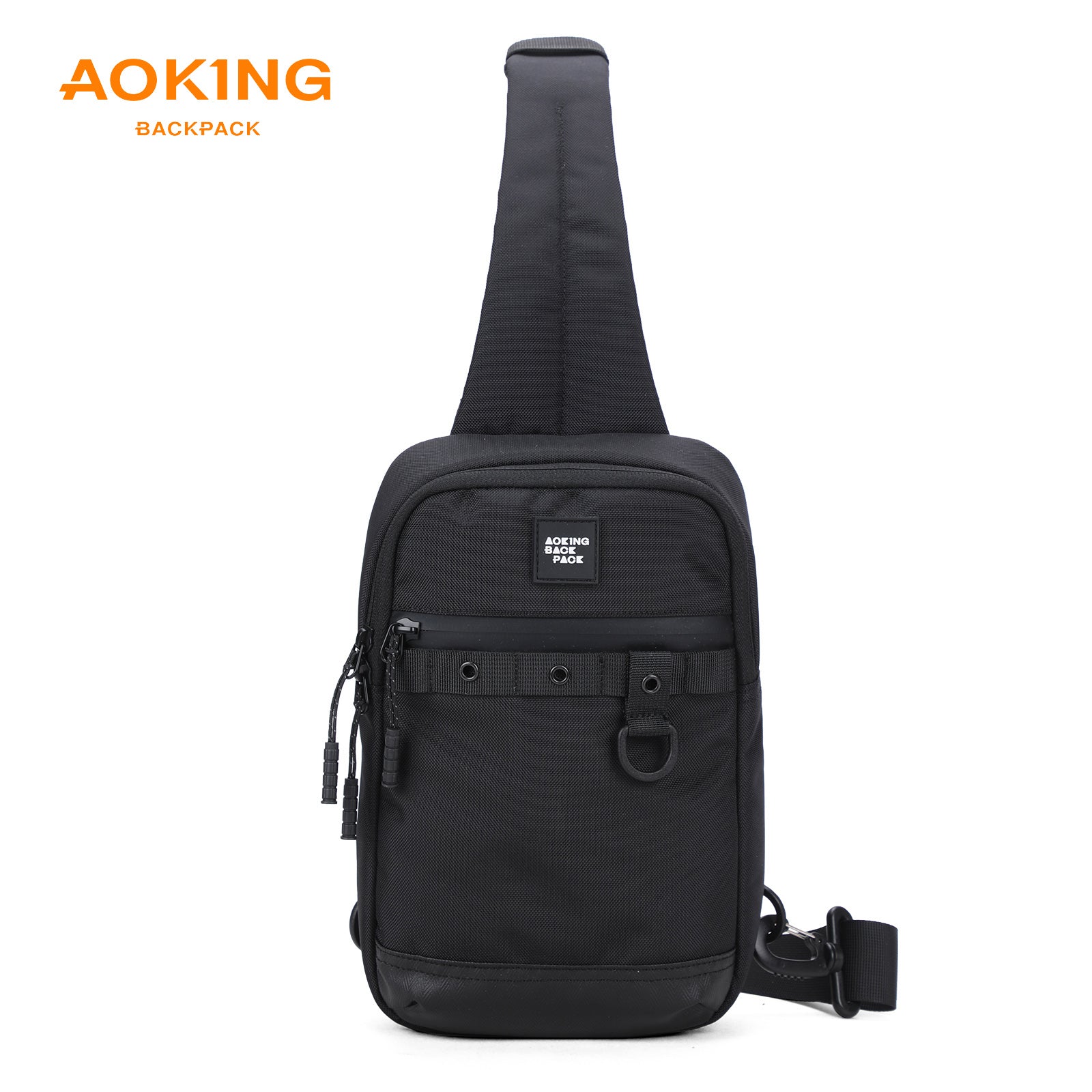 Aoking Black Fashion Men Waterproof Crossbody Sling Bag XY3024