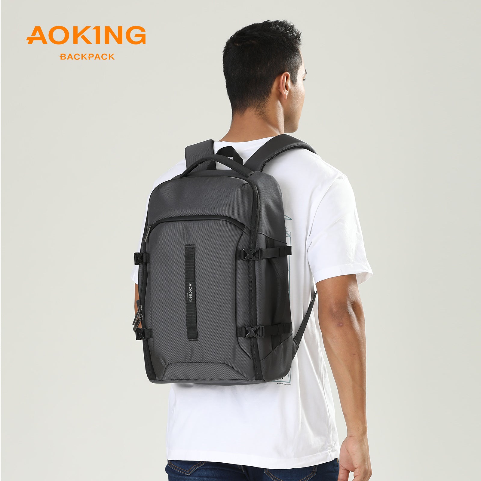 Aoking 15.6''Laptop Business Office Backpack SN3591