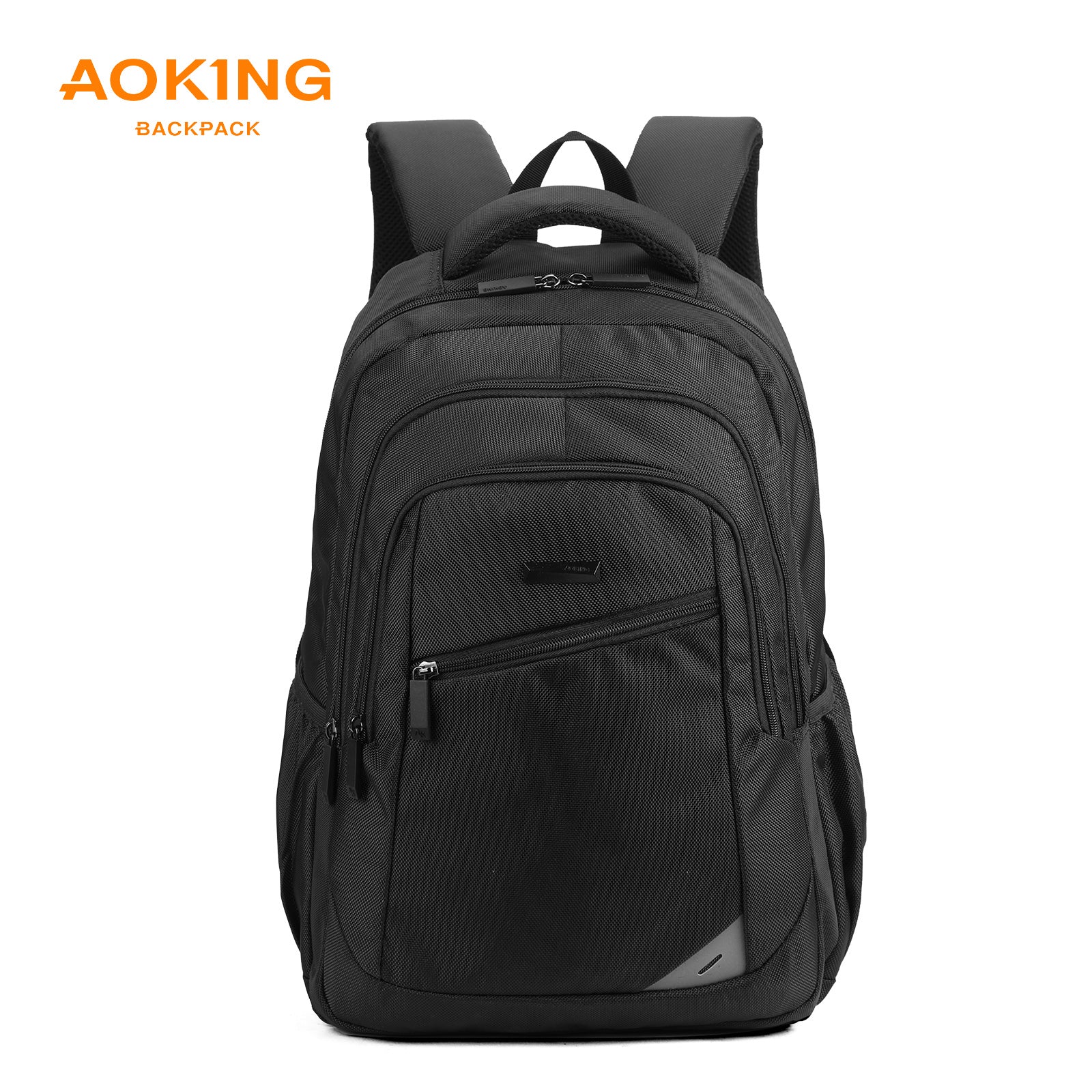 Aoking Backpack Black Casual Backpack Student Bag H97066