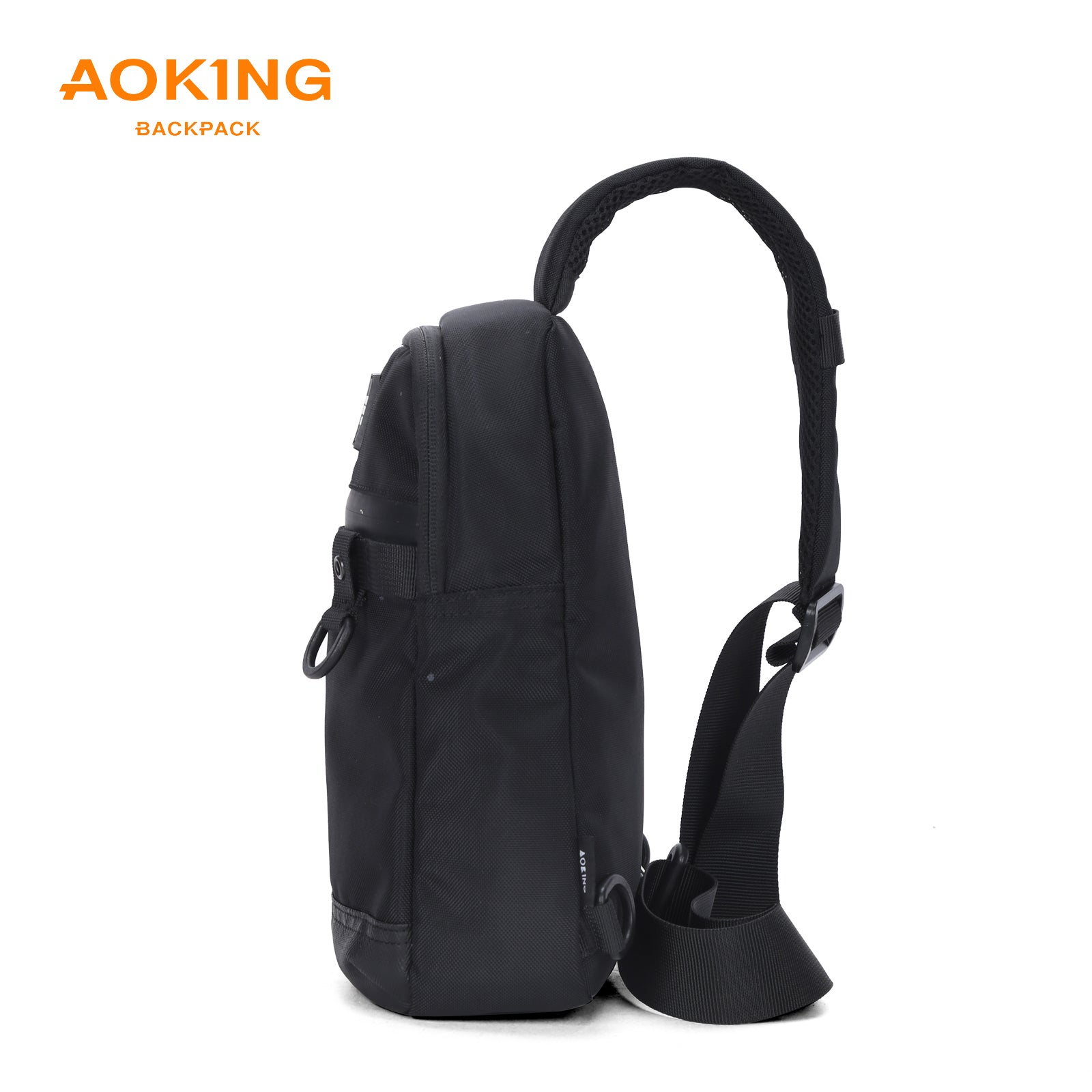 Aoking Black Fashion Men Waterproof Crossbody Sling Bag XY3024