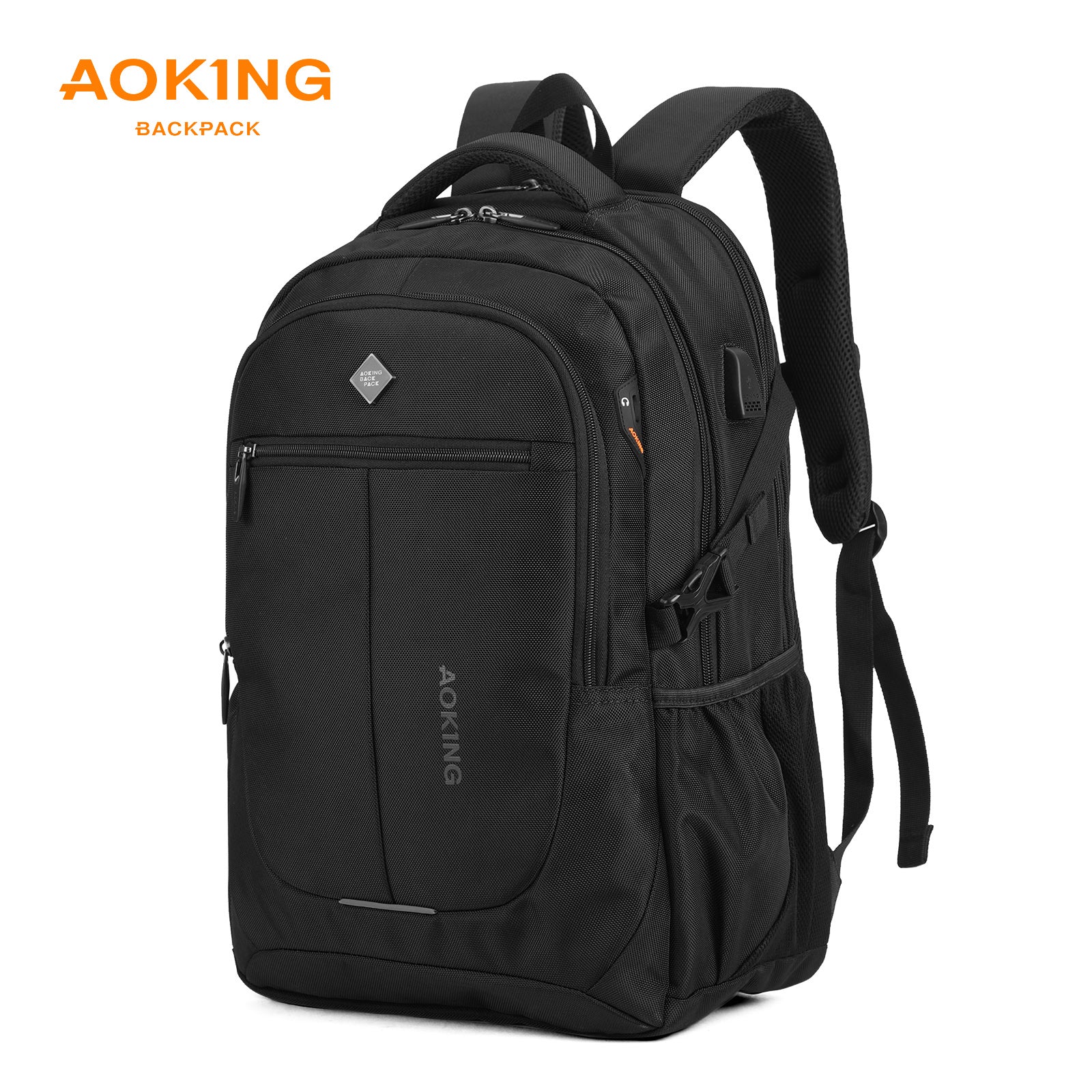 Aoking 15.6''Laptop Business Office Backpack Large Capacity Backpack SN97095