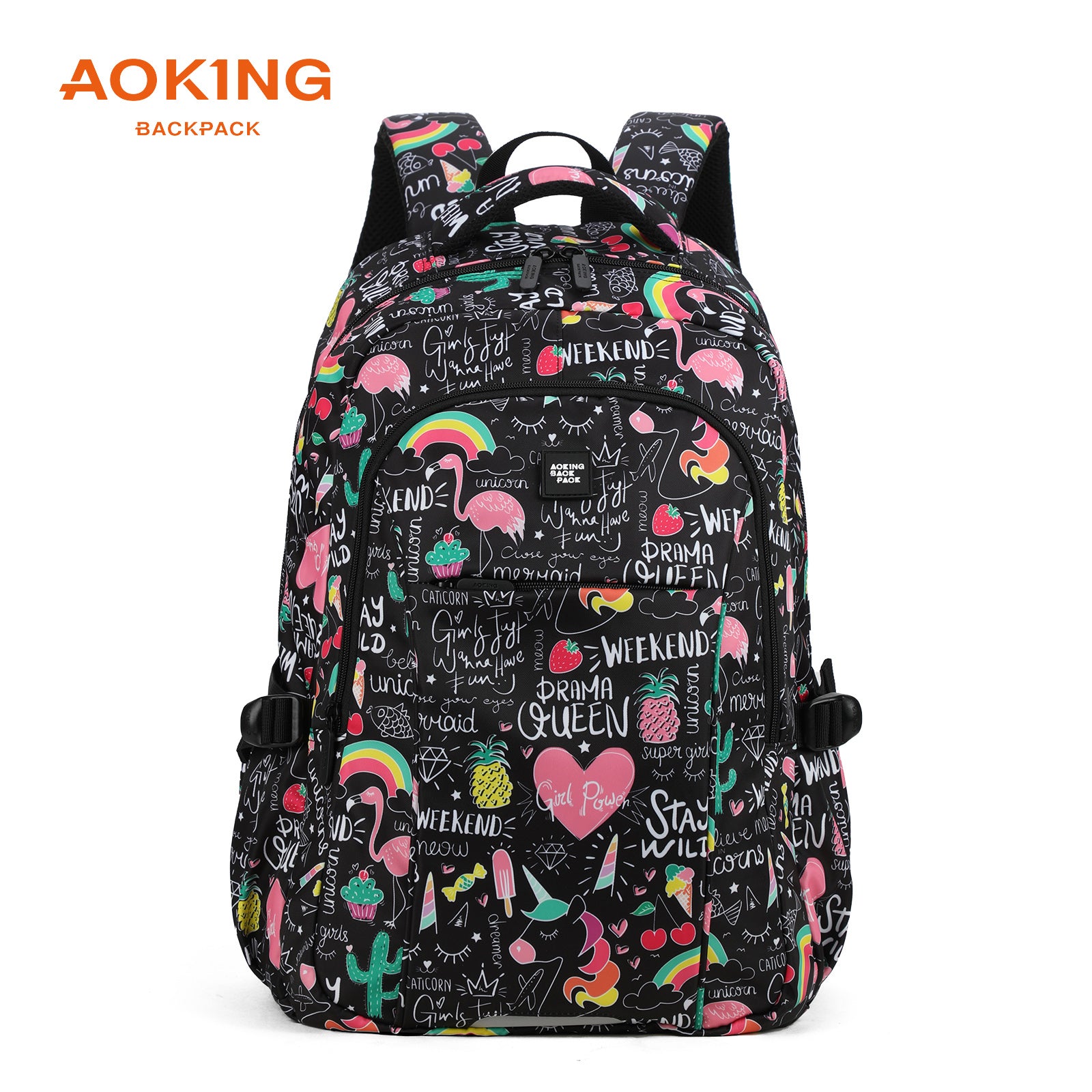 Aoking Cute Large Capacity Casual Bag School Backpack XN2035