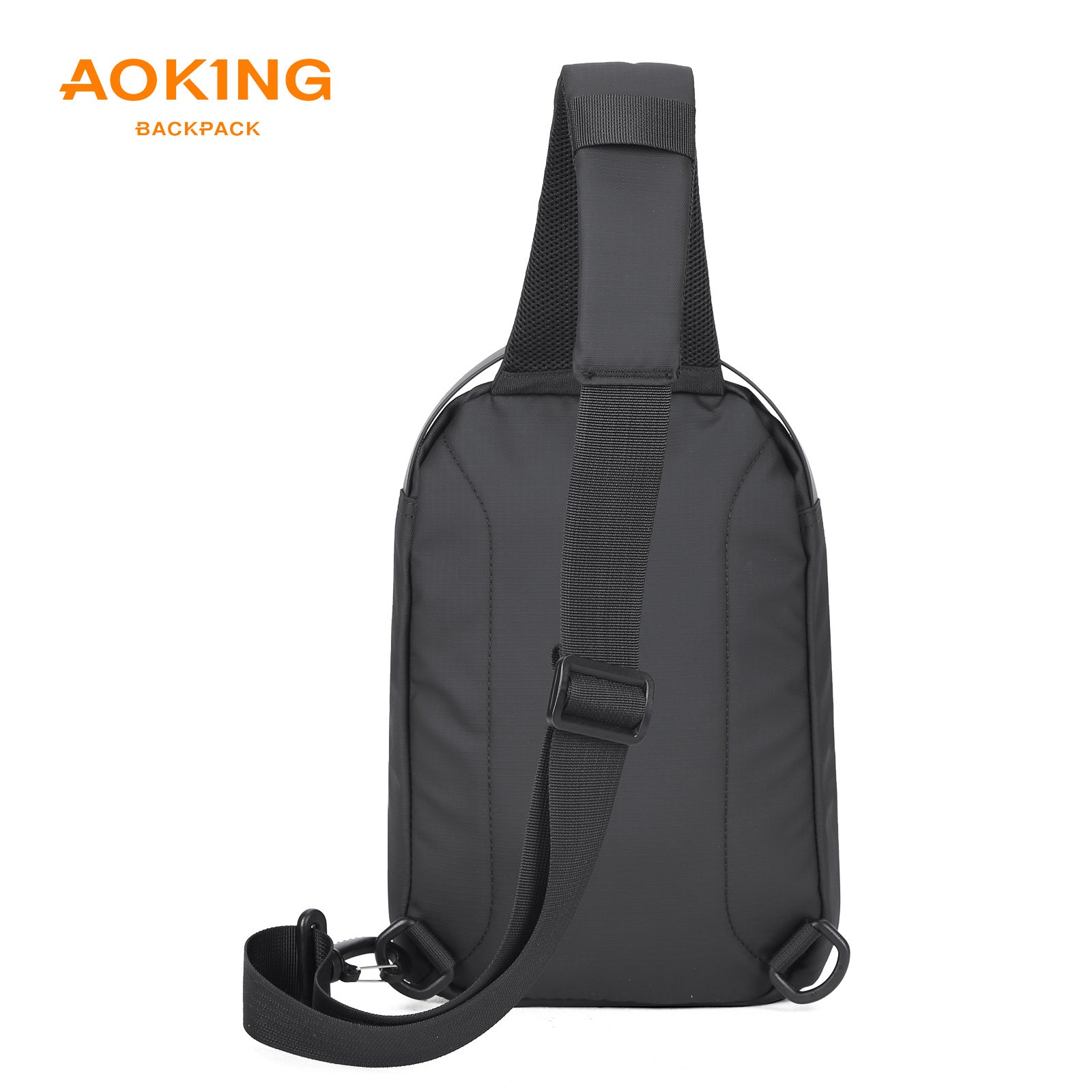 Aoking Black Fashion Men Waterproof Sling Bag SY3085-5