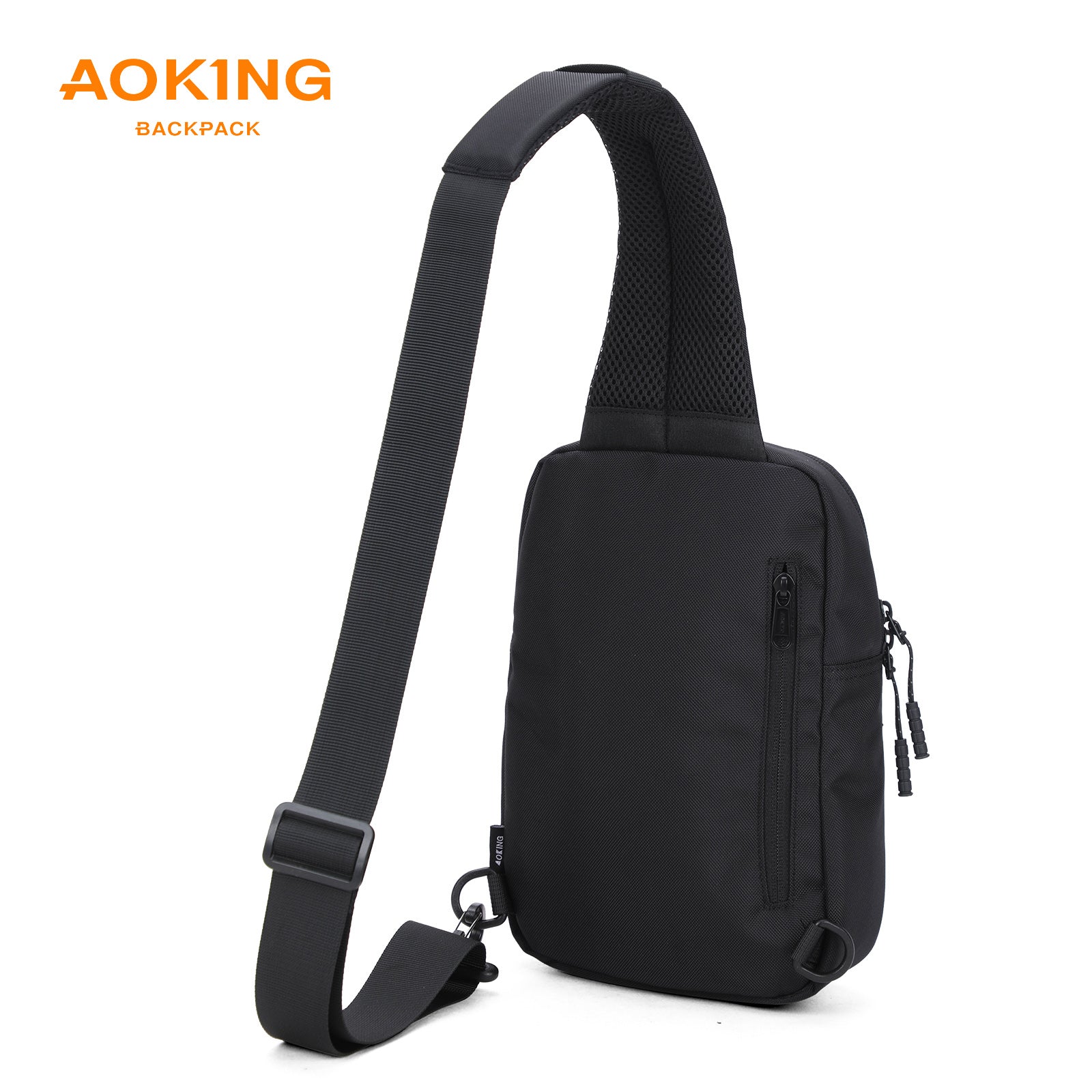 Aoking Black Fashion Men Waterproof Crossbody Sling Bag XY3024