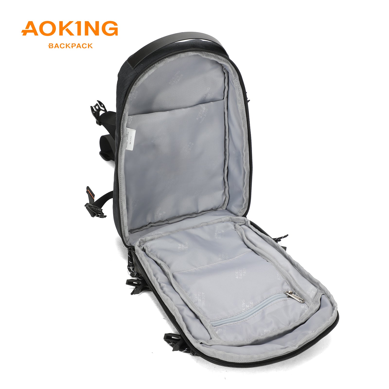 Aoking Black Fashion Men Waterproof Sling Bag SY3307