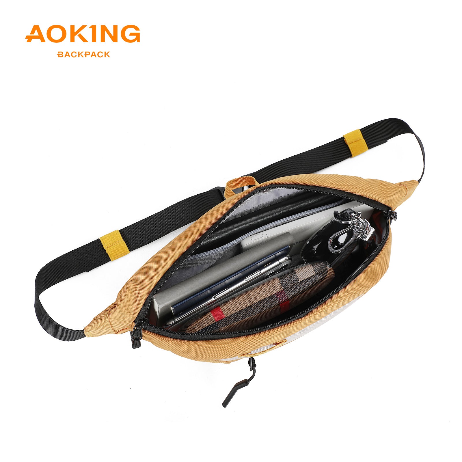 Aoking Fashion Men Waterproof Crossbody Sling Bag XY4057