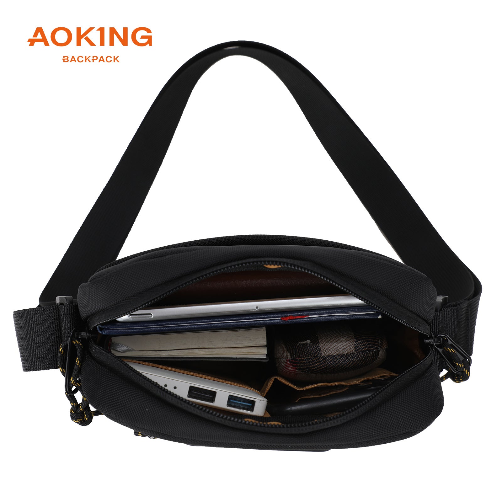 Aoking Durable Large Capacity Cross-Body Shoulder Bag XK3056