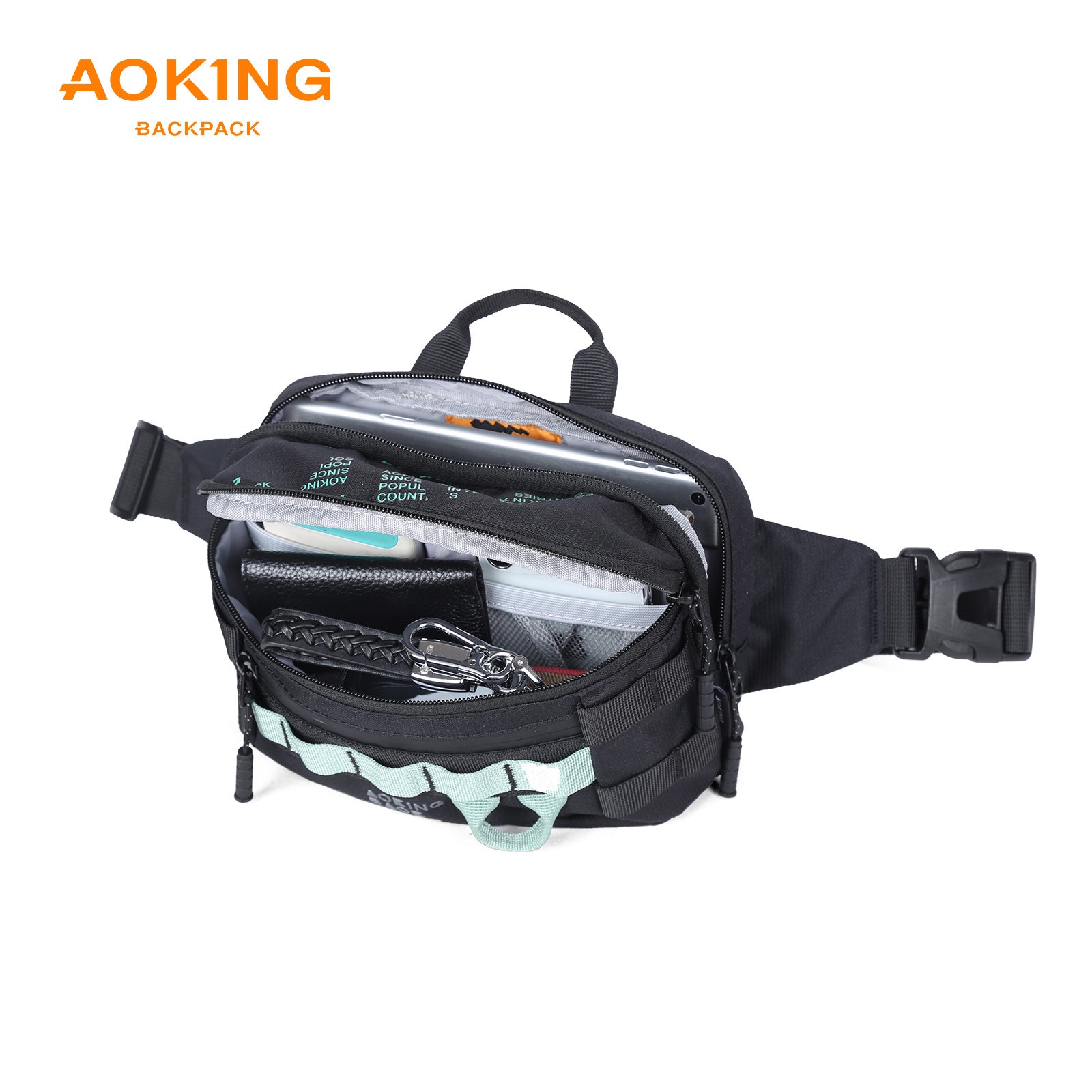 Aoking Casual Sport Lightweight Waist Bag XY3030-8