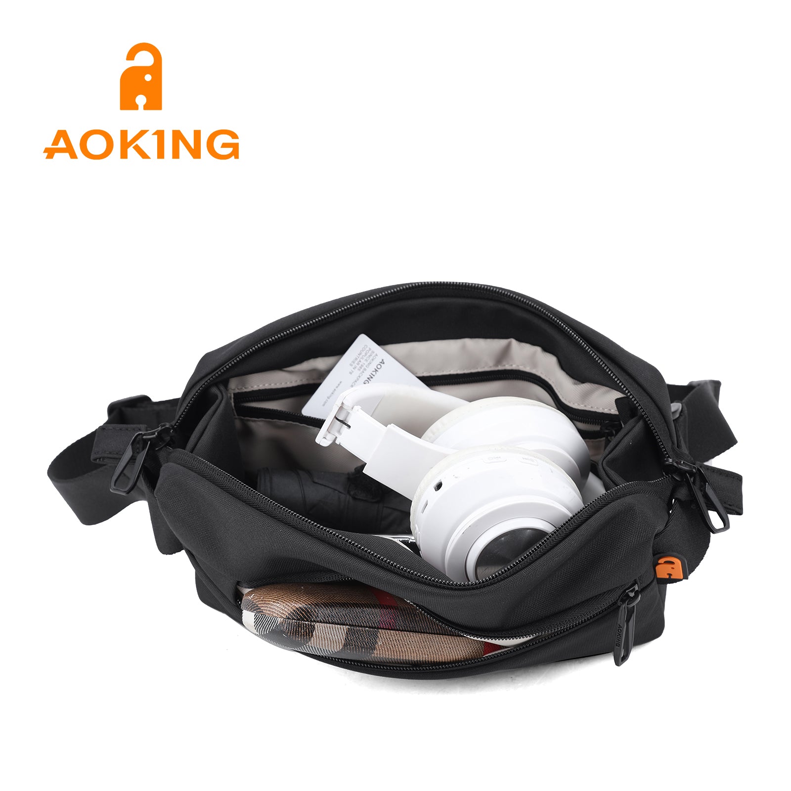 Aoking Lightweight Various Colors Anti-Theft Waist Bag XY58420F