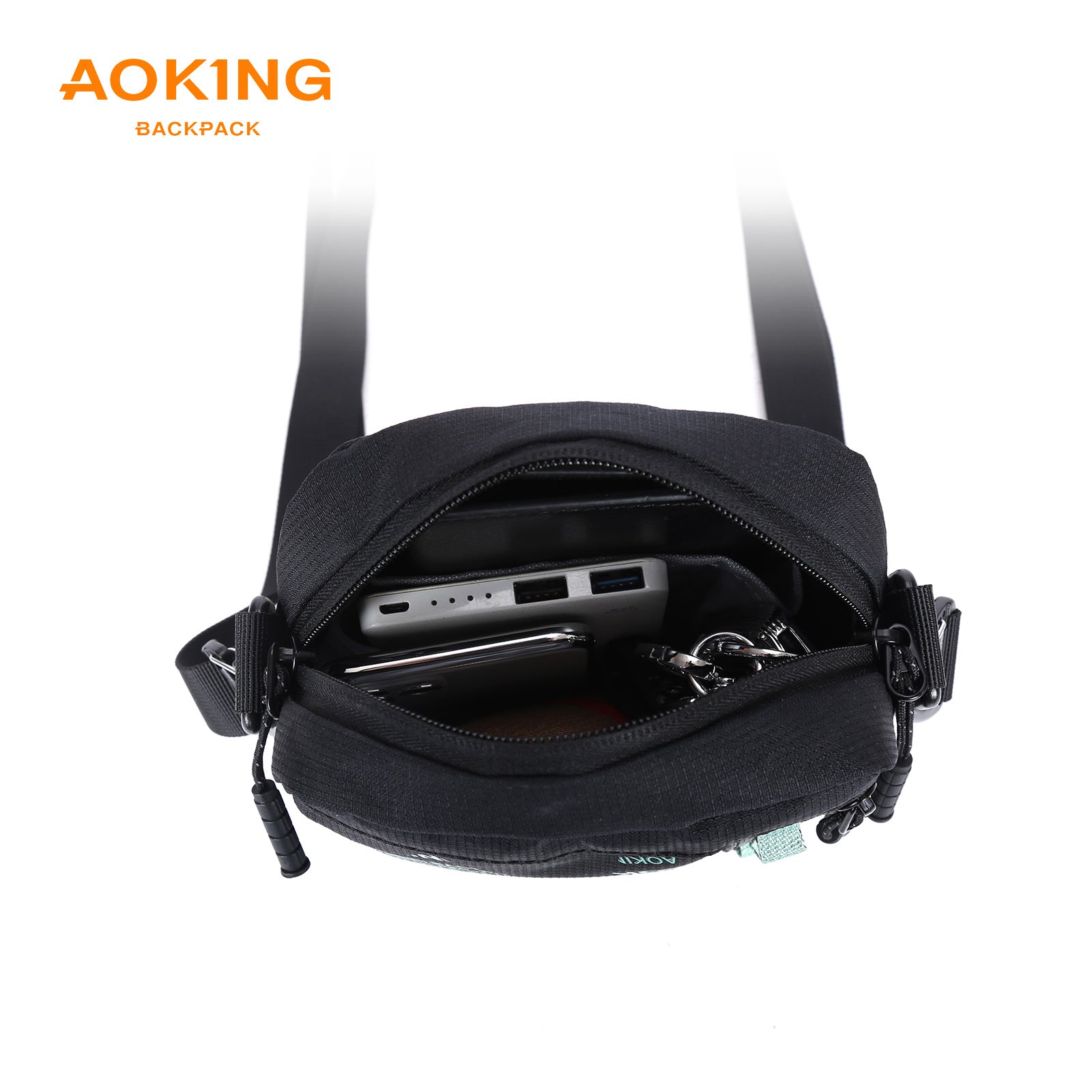 Aoking Fashion Waterproof Crossbody Shoulder Bag Sling Bag XK3049-11