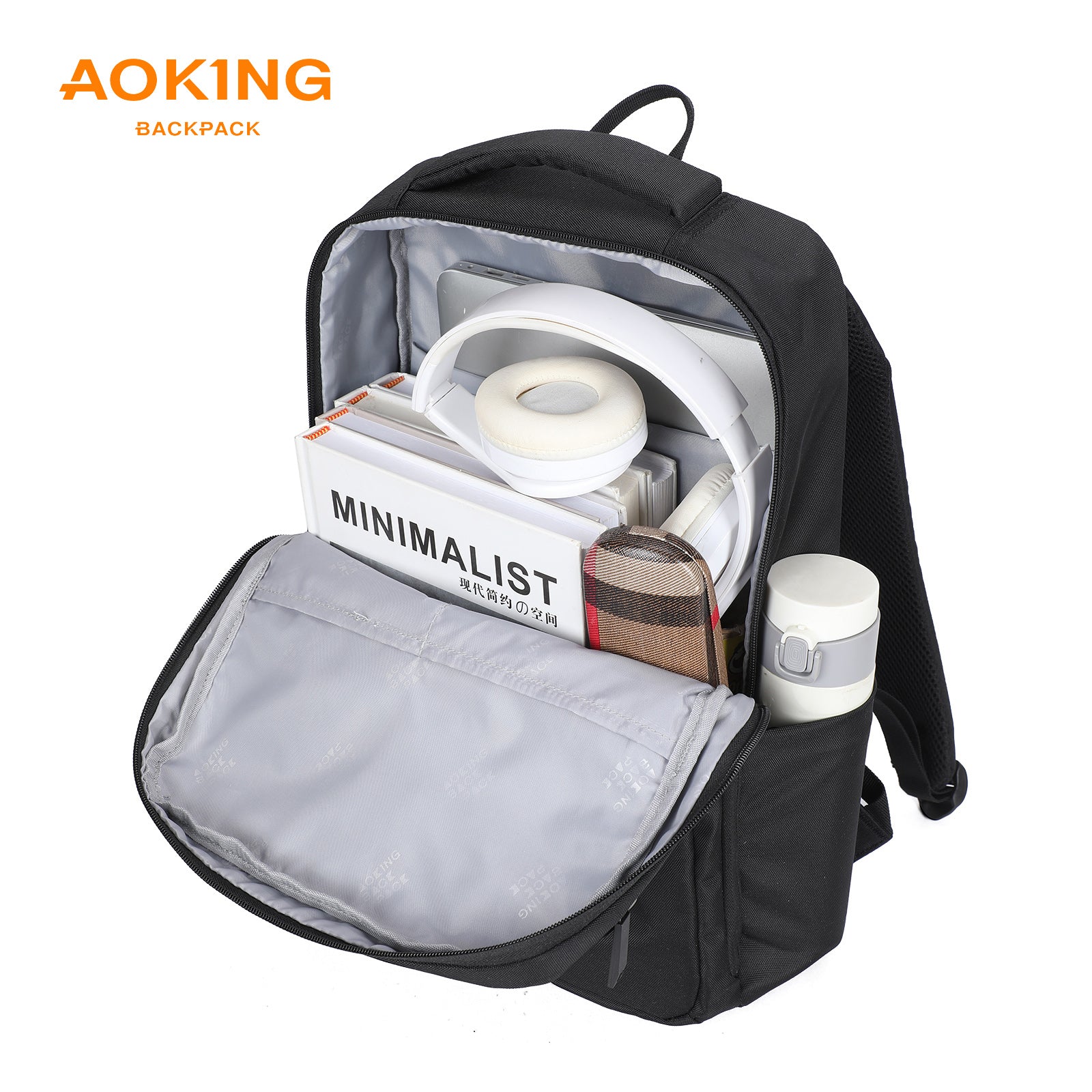 Aoking Laptop Business Office Backpack Lightweight Backpack SN2105-12