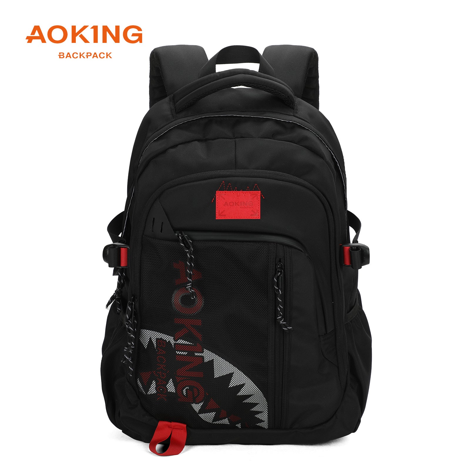 Aoking Backpack Big Shark Casual Backpack Student Bag XN3358