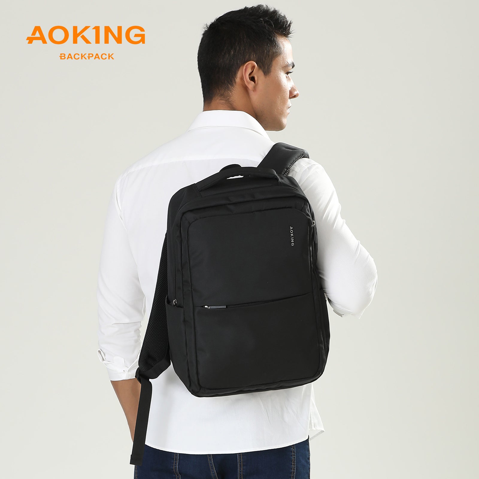 Aoking Laptop Business Office Backpack Lightweight Backpack SN2105-12