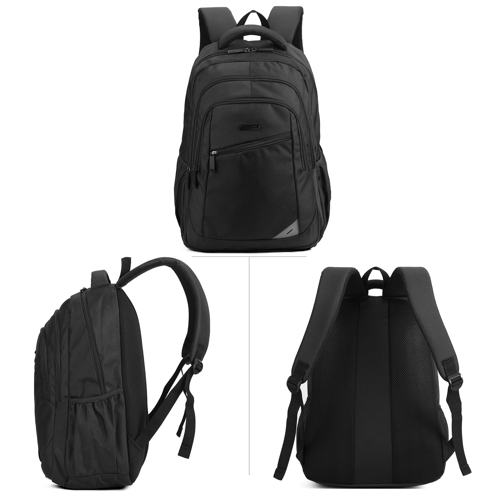 Aoking Backpack Black Casual Backpack Student Bag H97066